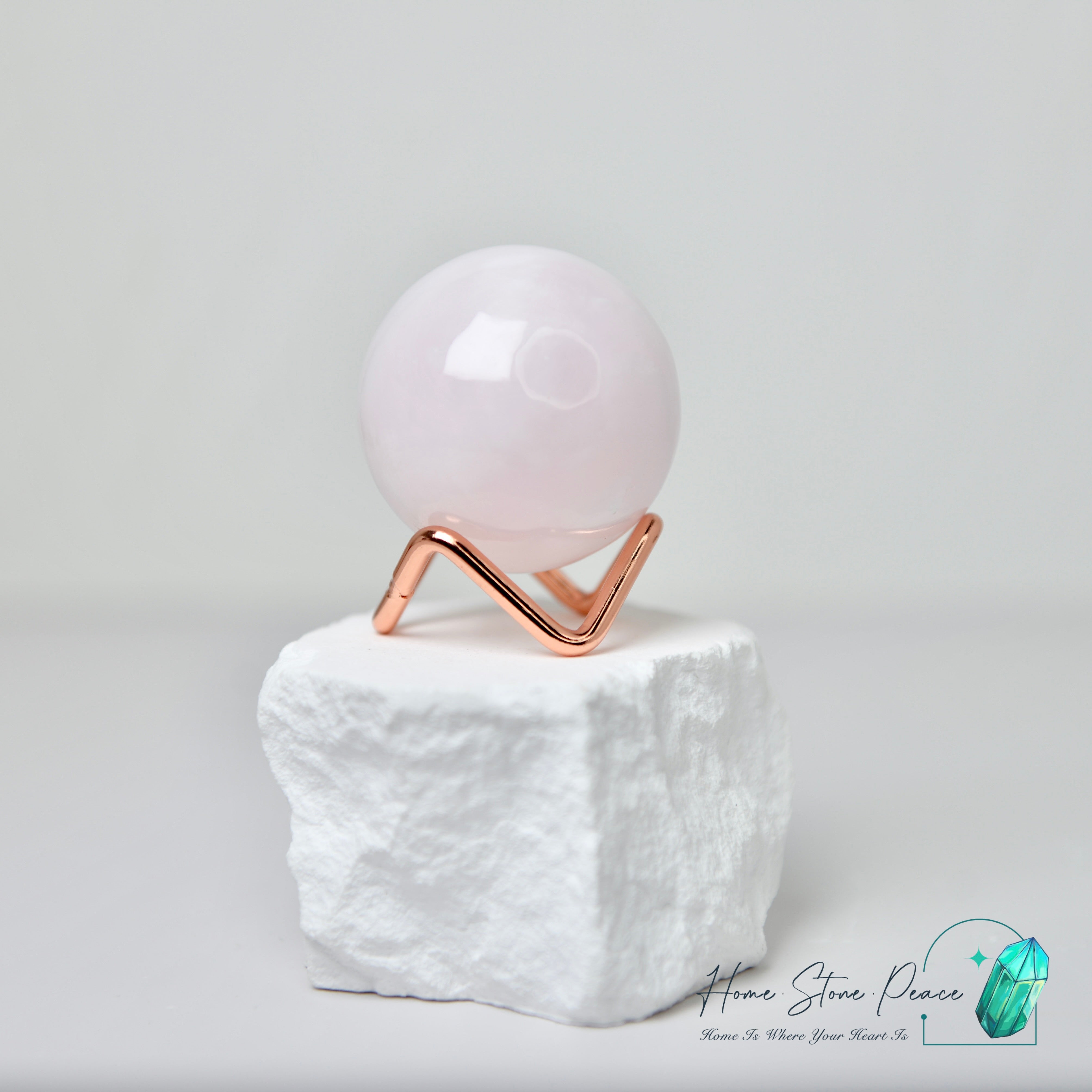 粉紅方解石球 Mangano Pink Calcite Sphere