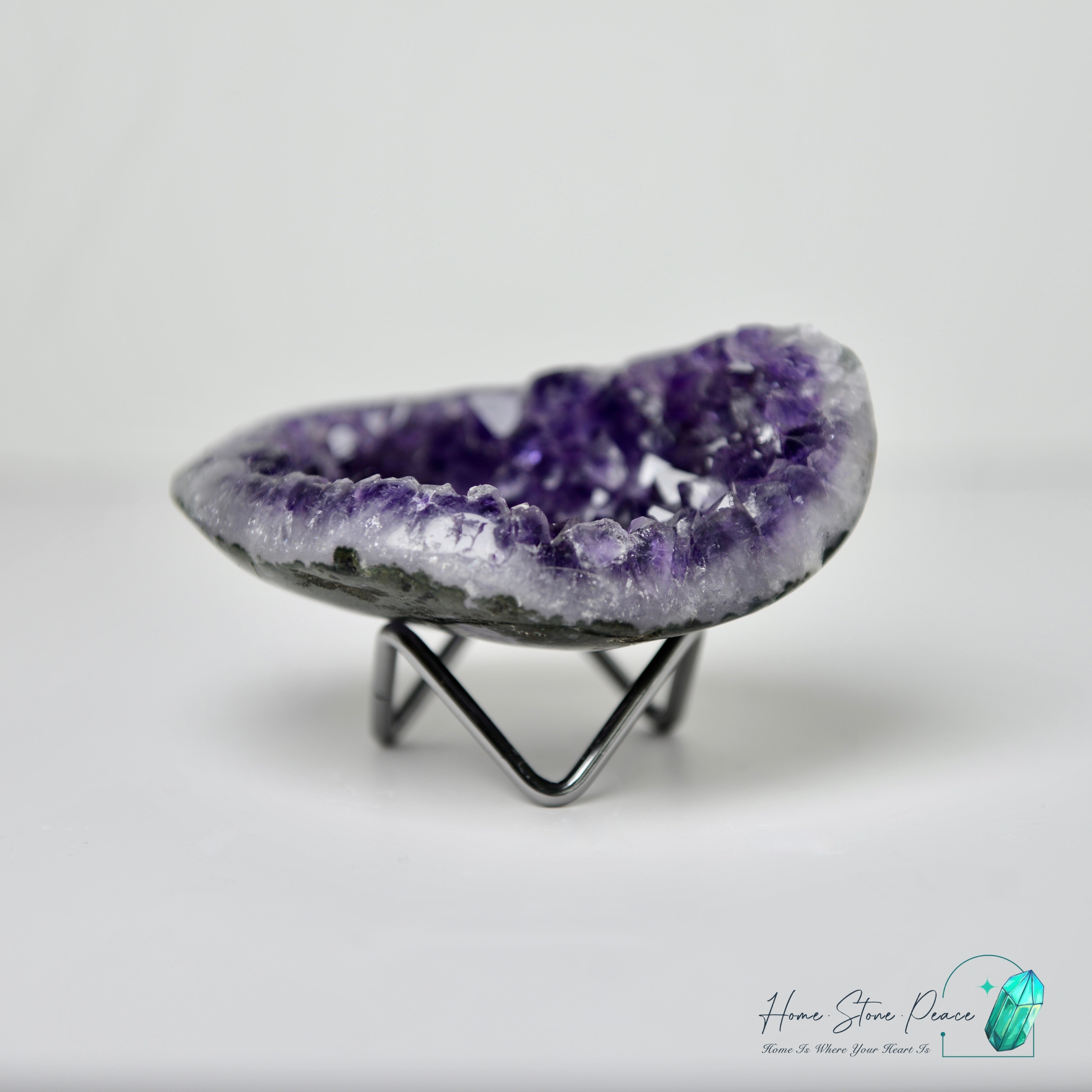 紫水晶簇碟 Amethyst Geode Plate