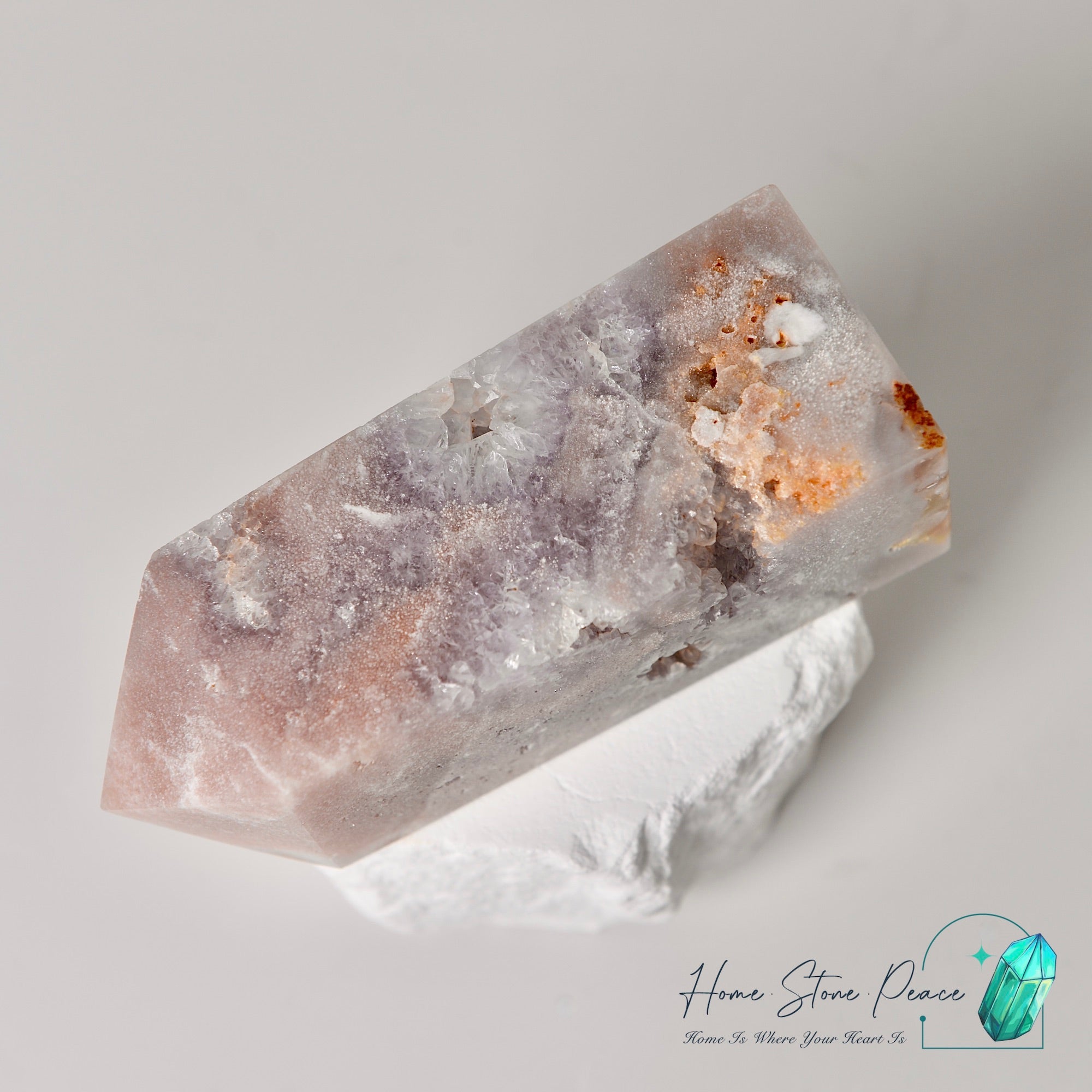 粉紅紫水晶柱 Pink Amethyst Tower