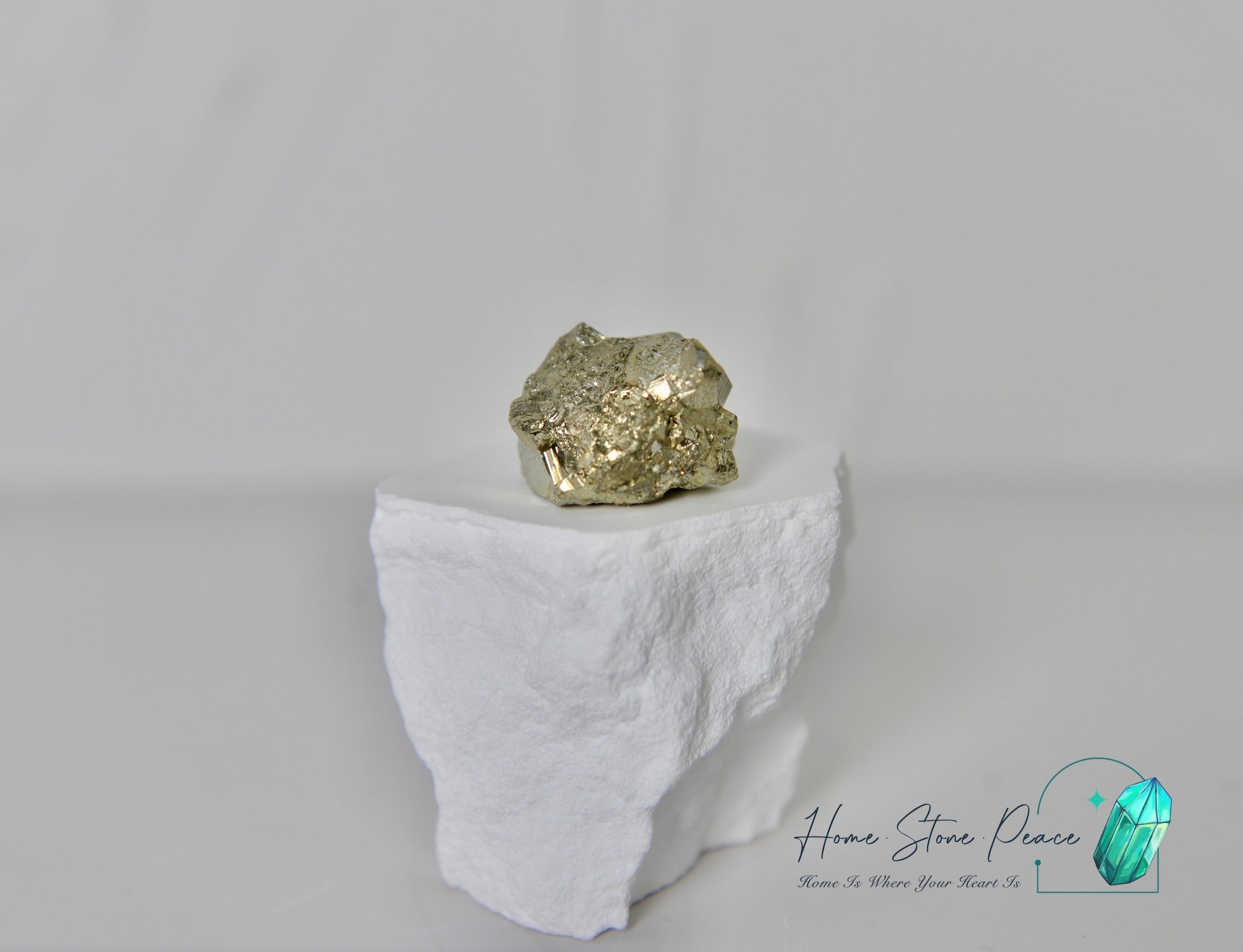 高級黃鐵礦原石 Mini Peruvian Pyrite Cluster (High Quality)