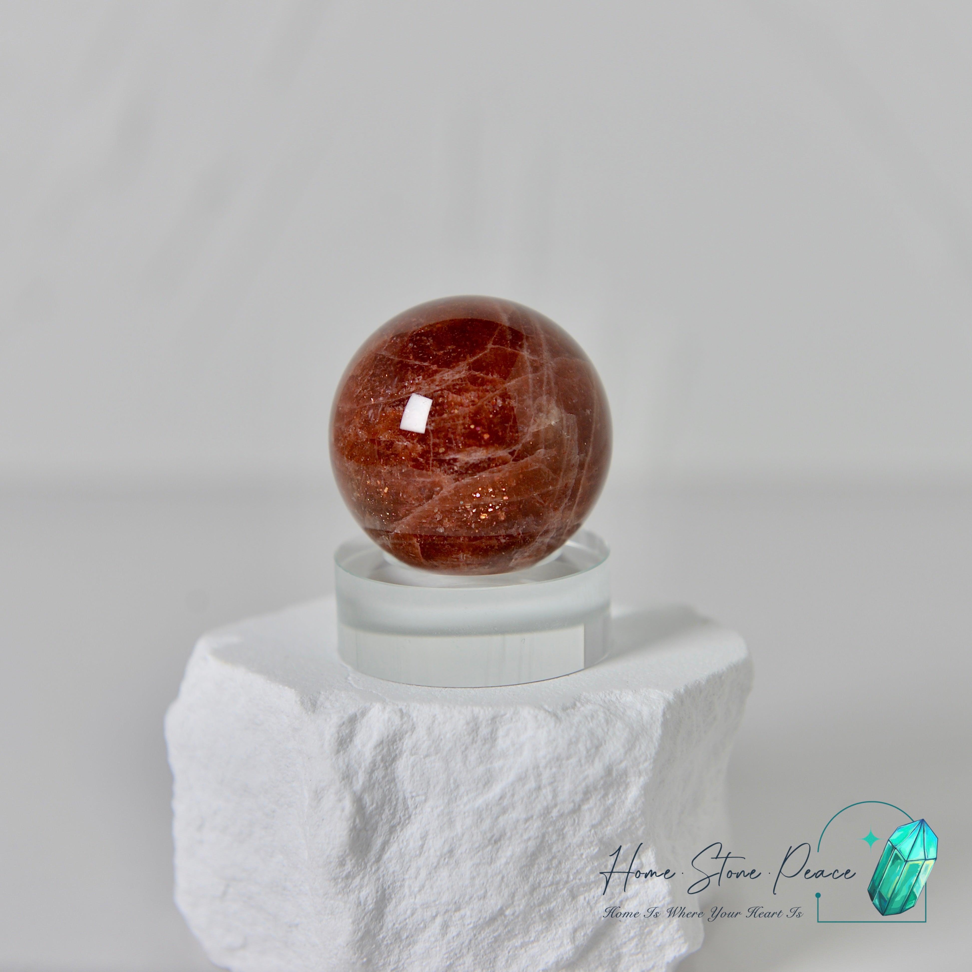 金太陽石球 Golden Sunstone Sphere