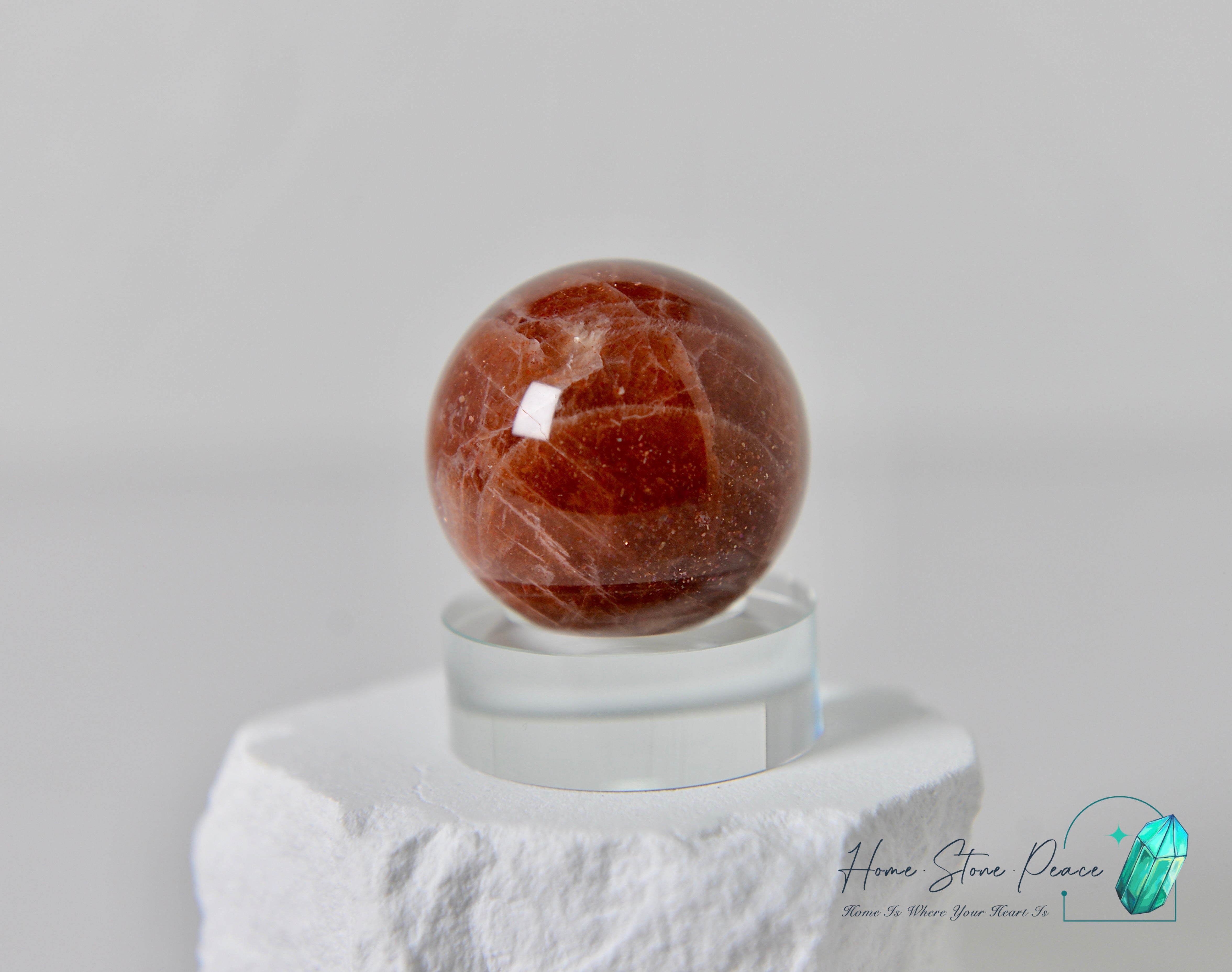 金太陽石球 Golden Sunstone Sphere