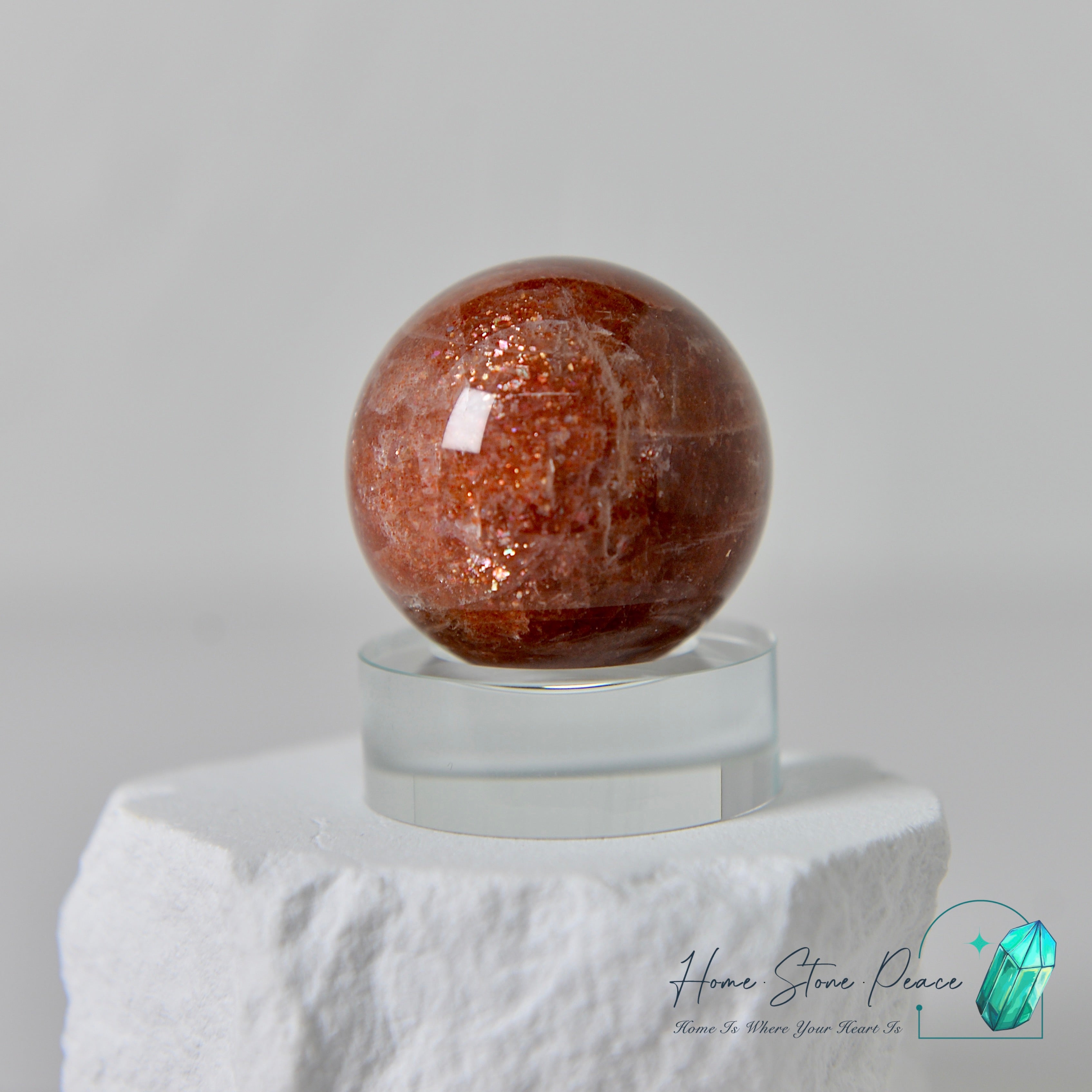 金太陽石球 Golden Sunstone Sphere