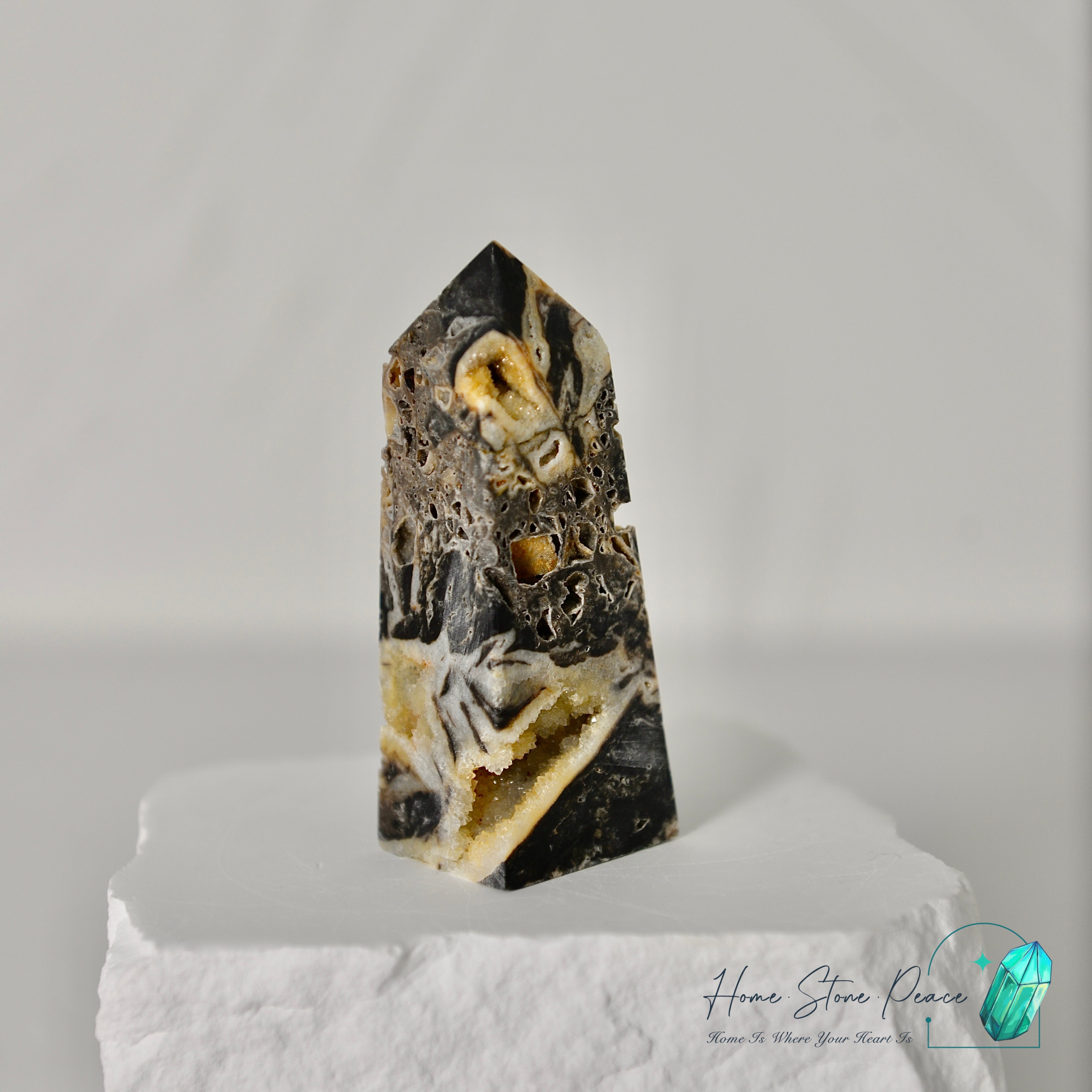黑閃鋅礦擺設 Sphalerite Free Form