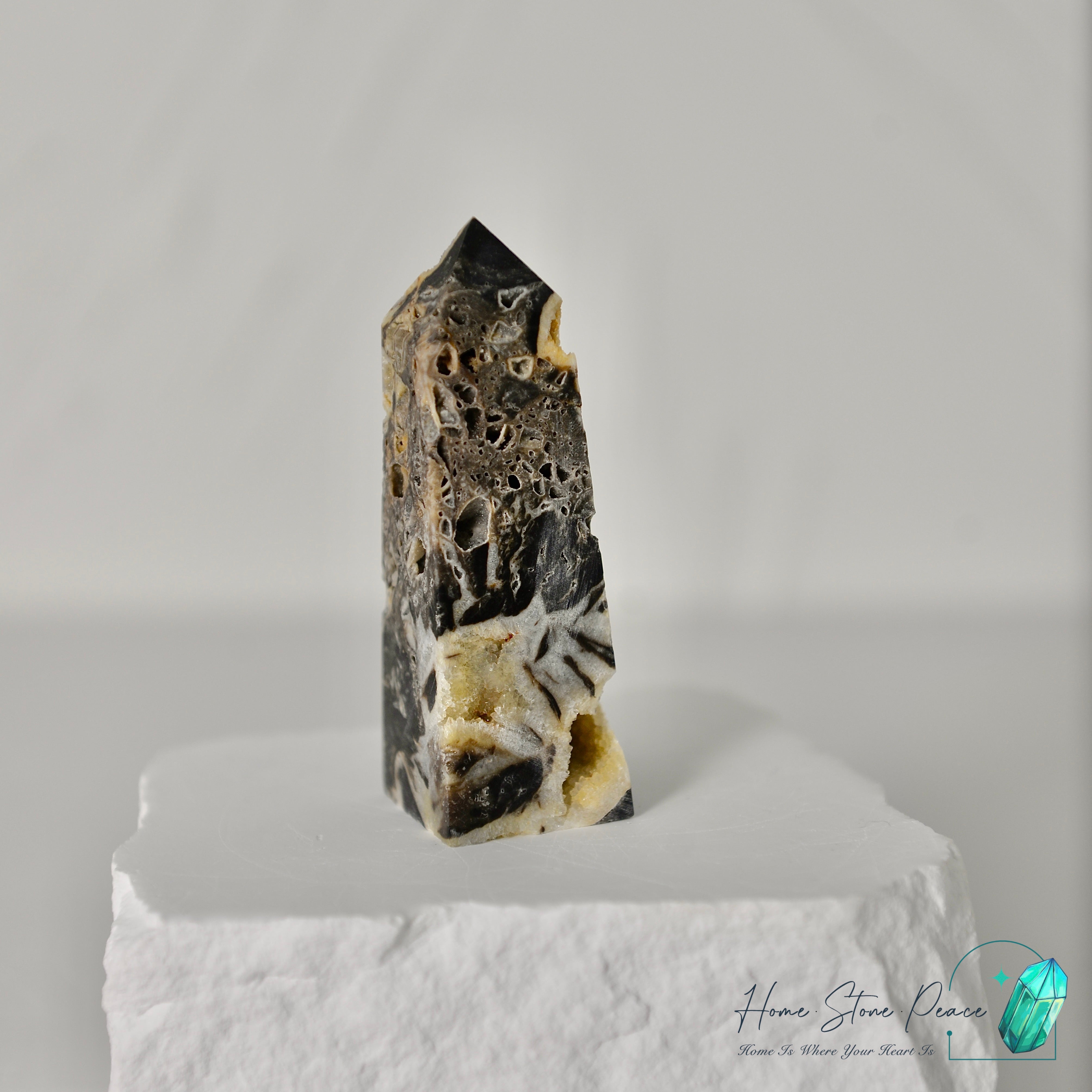 黑閃鋅礦擺設 Sphalerite Free Form