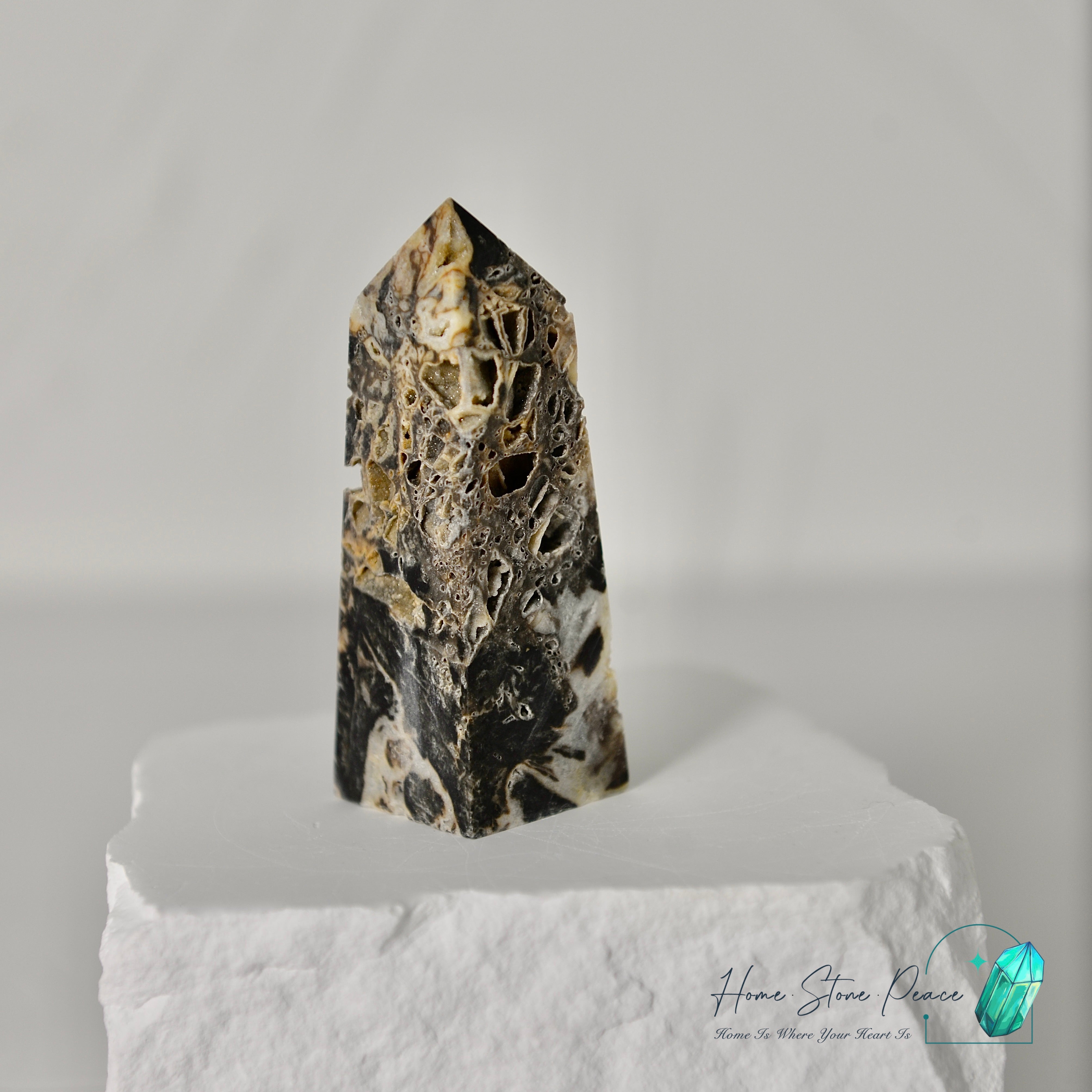 黑閃鋅礦擺設 Sphalerite Free Form