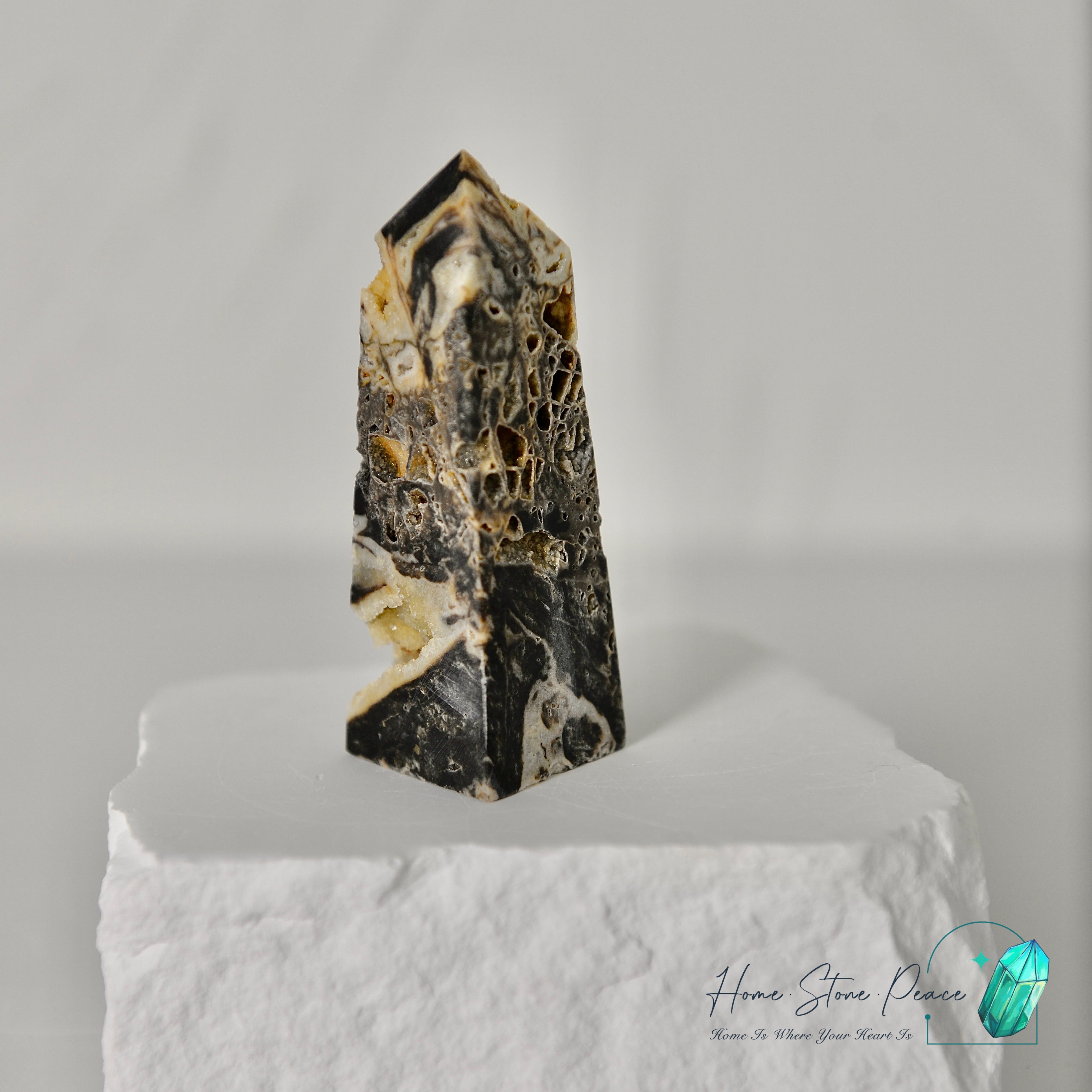 黑閃鋅礦擺設 Sphalerite Free Form
