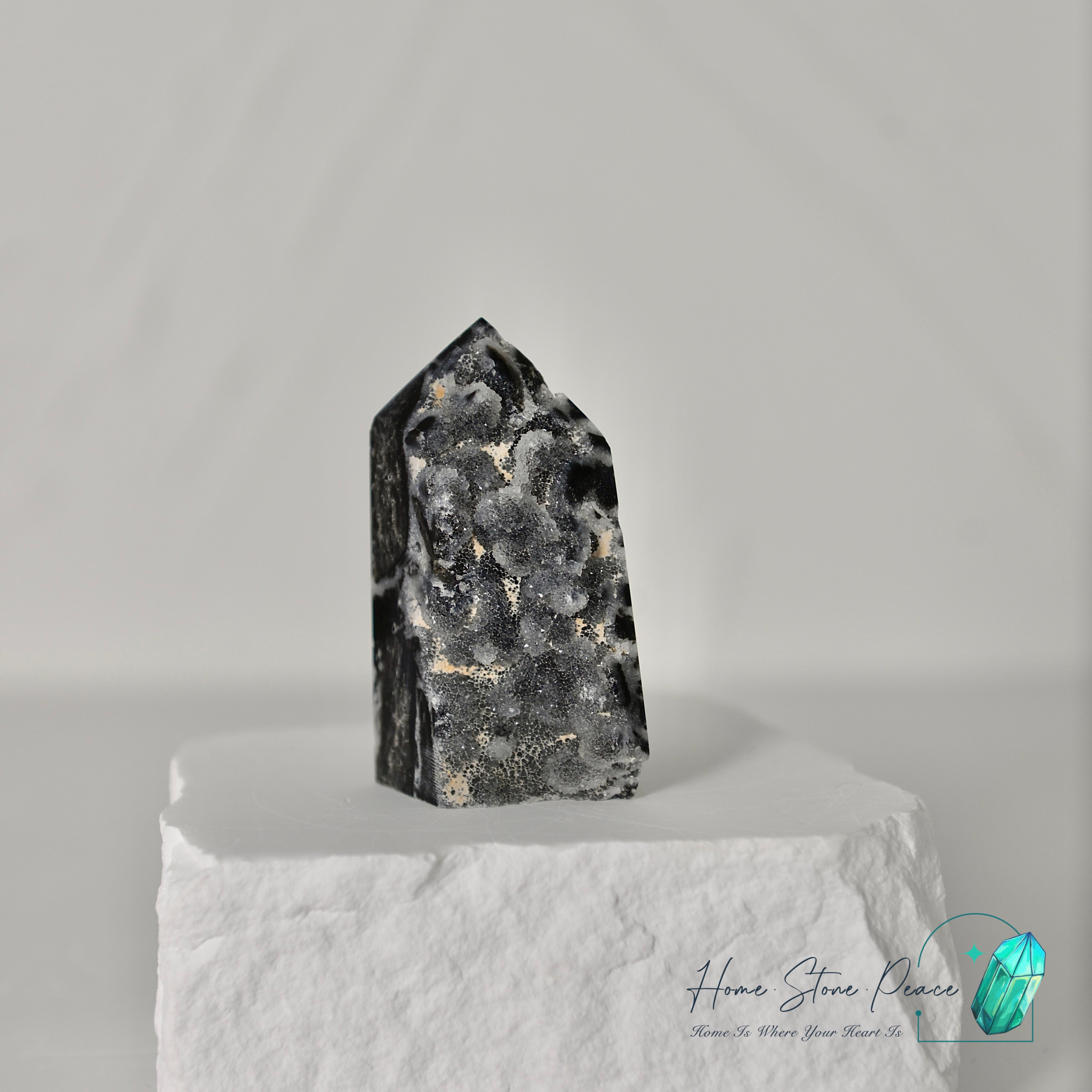黑閃鋅礦擺設 Sphalerite Free Form