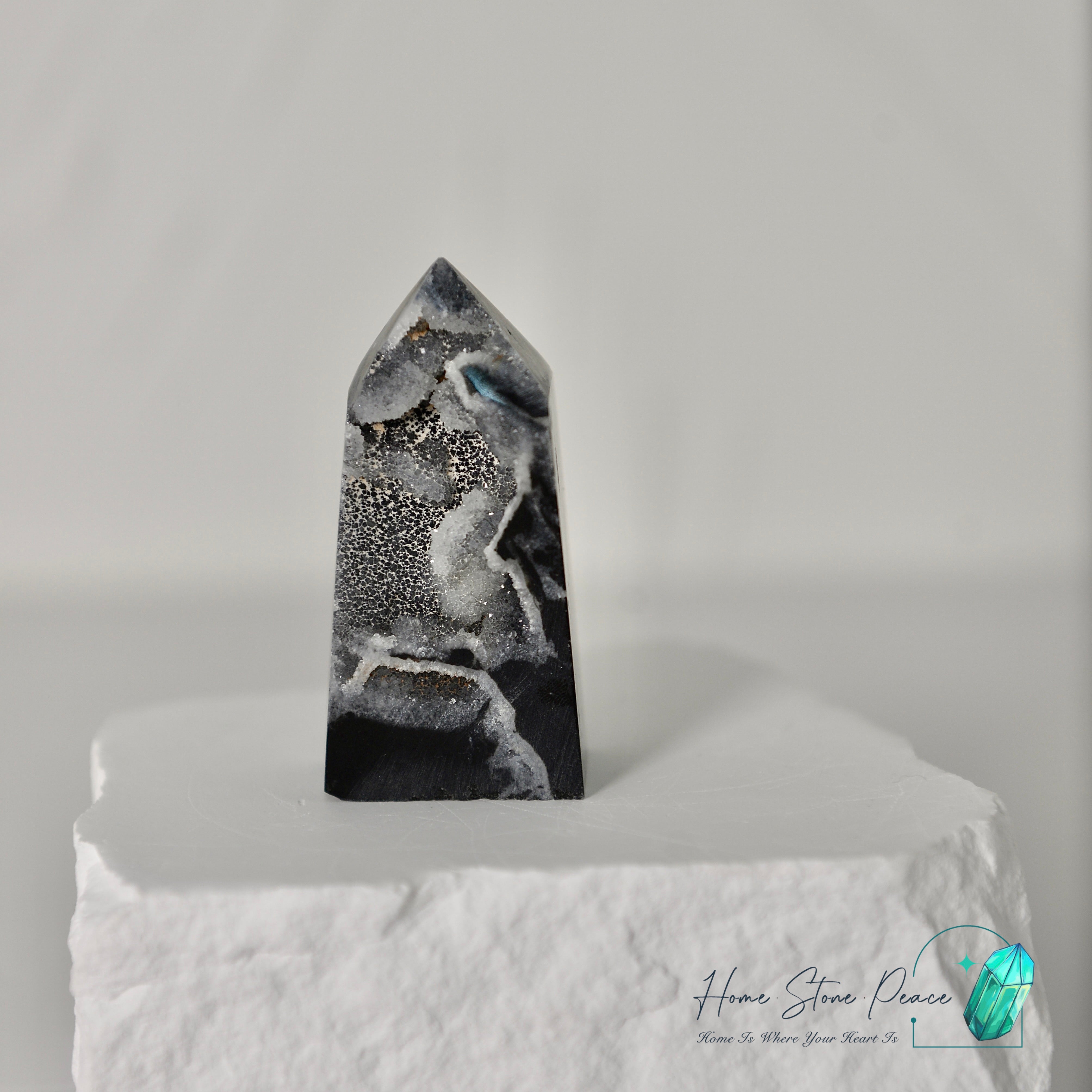 黑閃鋅礦擺設 Sphalerite Free Form