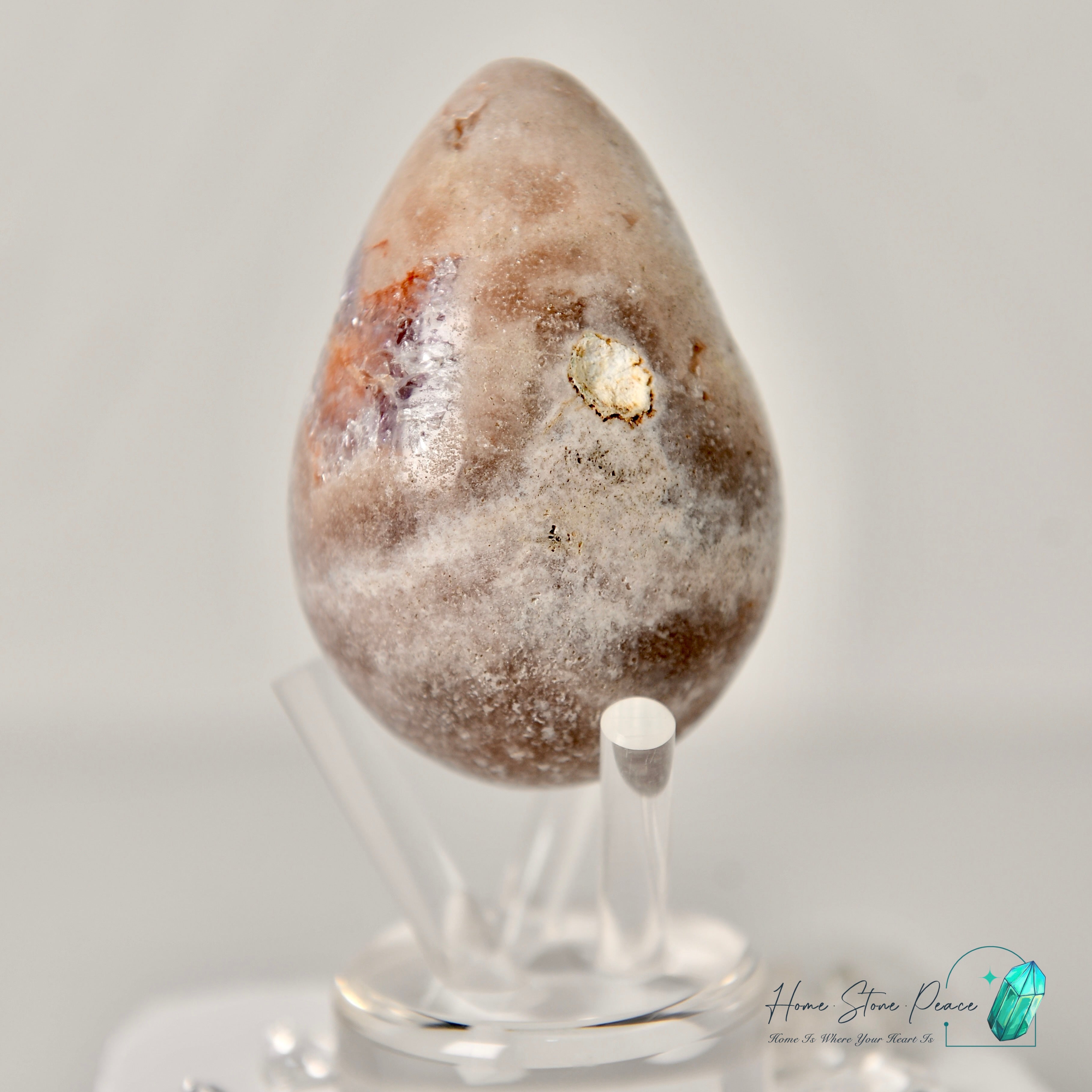 粉紅紫水晶蛋 Pink Amethyst Egg