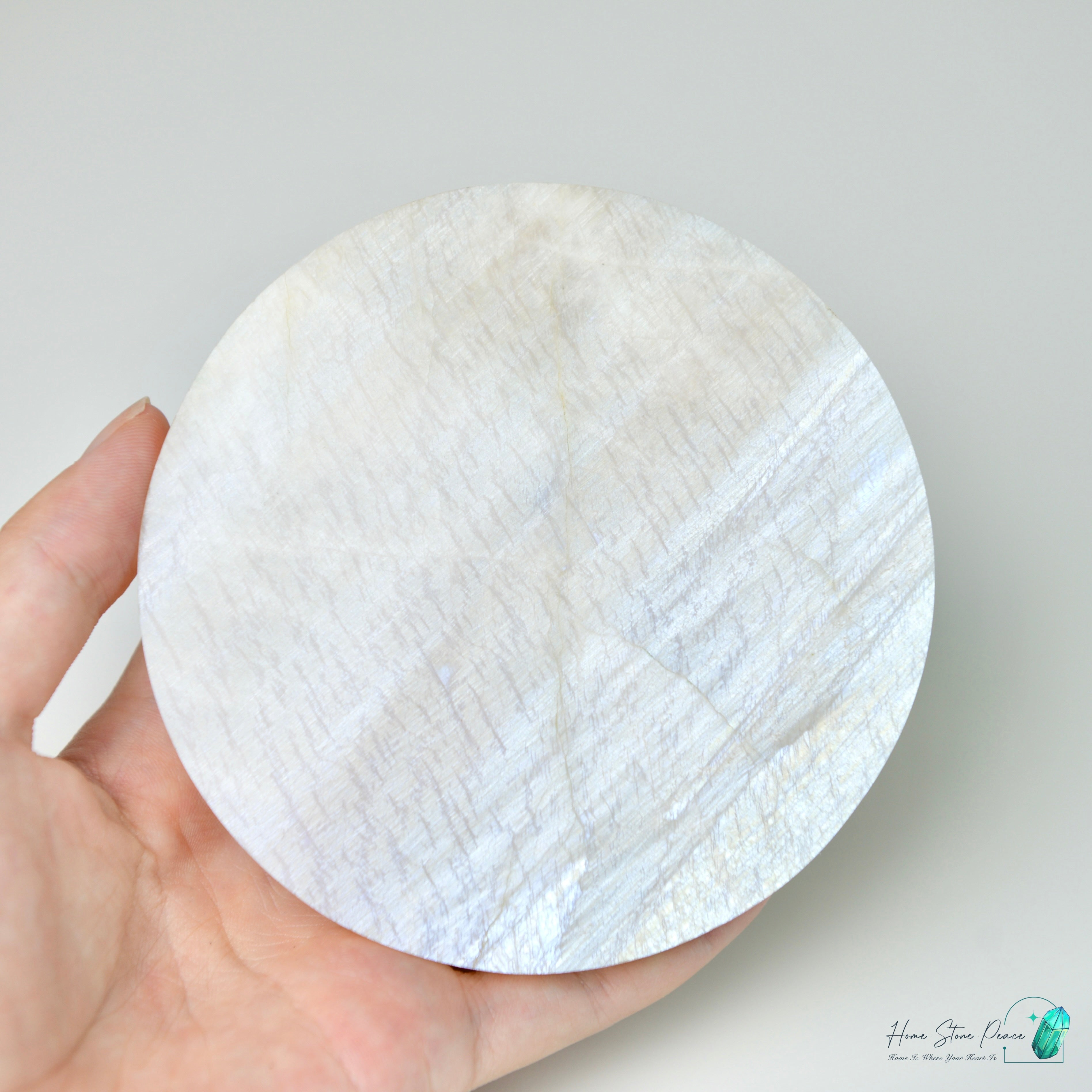 滿月月亮石連座 フルムーンムーンストーン スタンド付