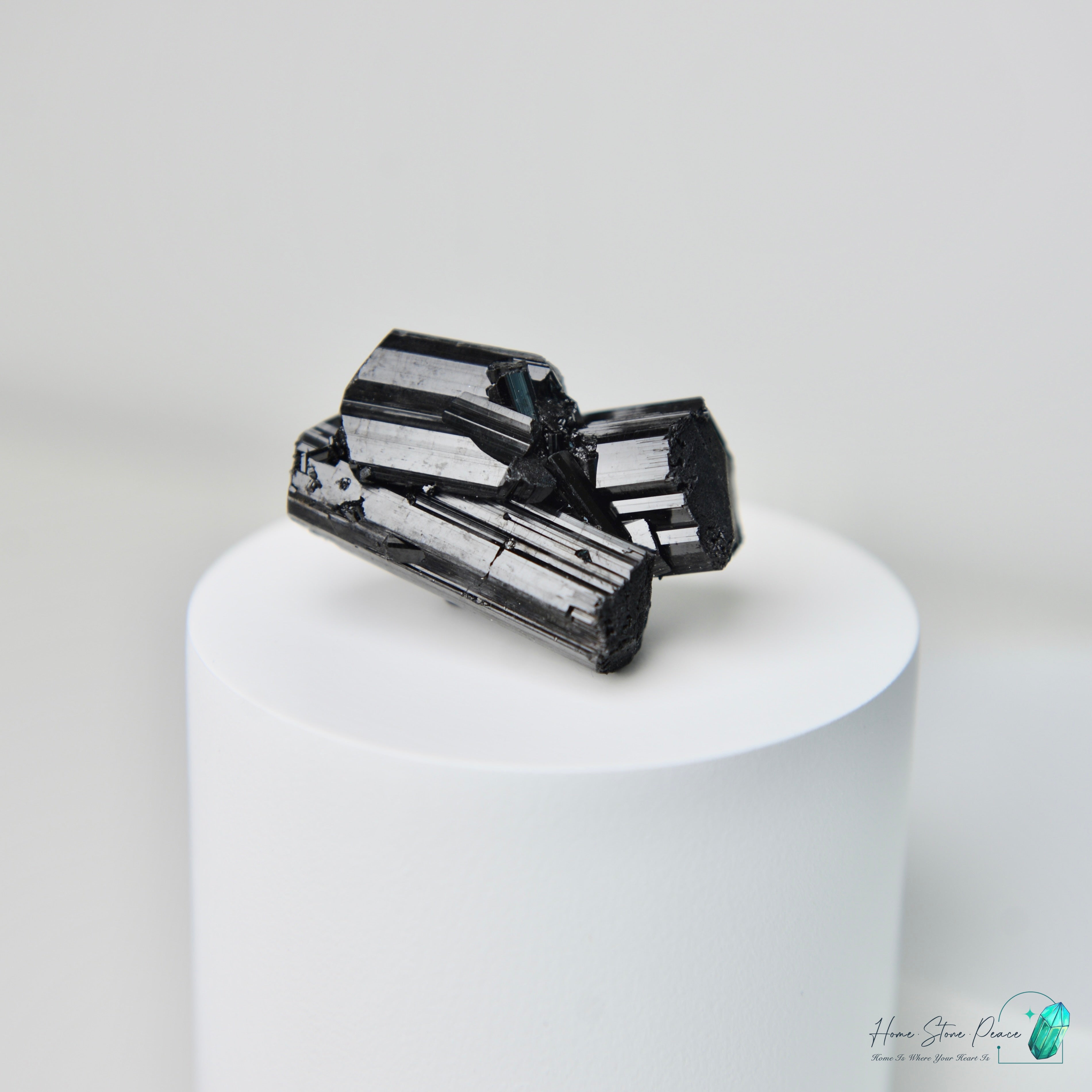 莫桑比克黑碧璽原石 Premium Mozambique Black Tourmaline