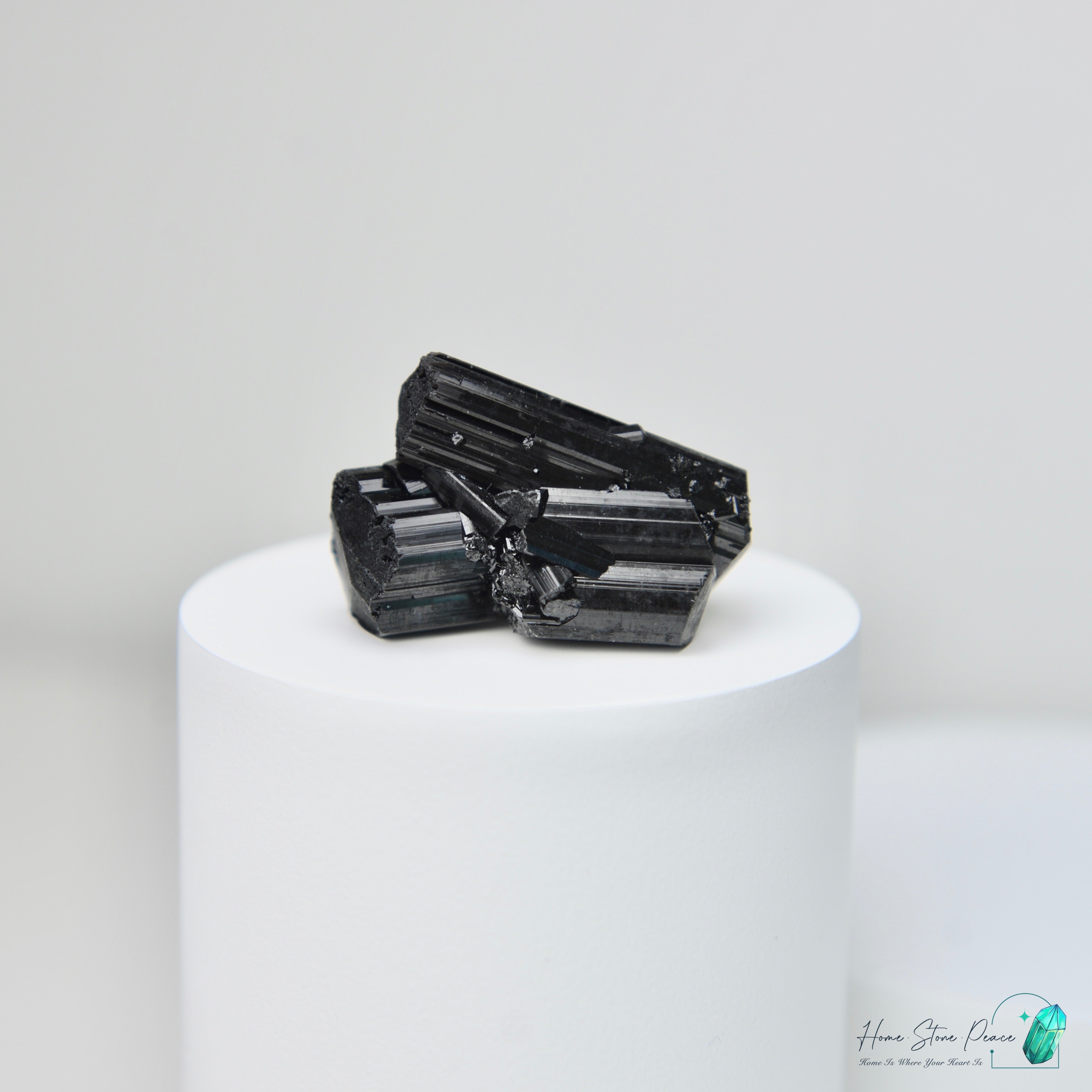 莫桑比克黑碧璽原石 Premium Mozambique Black Tourmaline