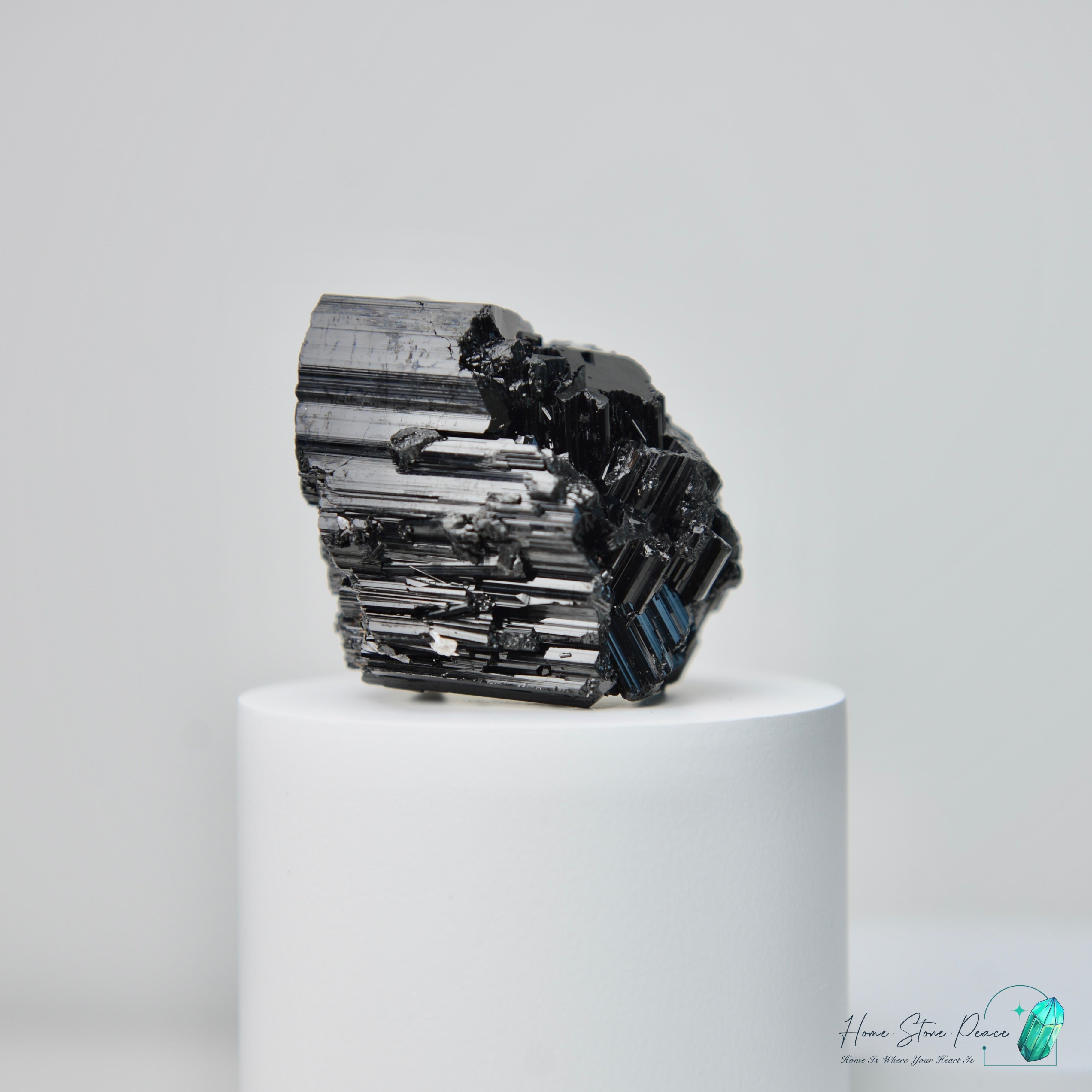 莫桑比克黑碧璽原石 Premium Mozambique Black Tourmaline