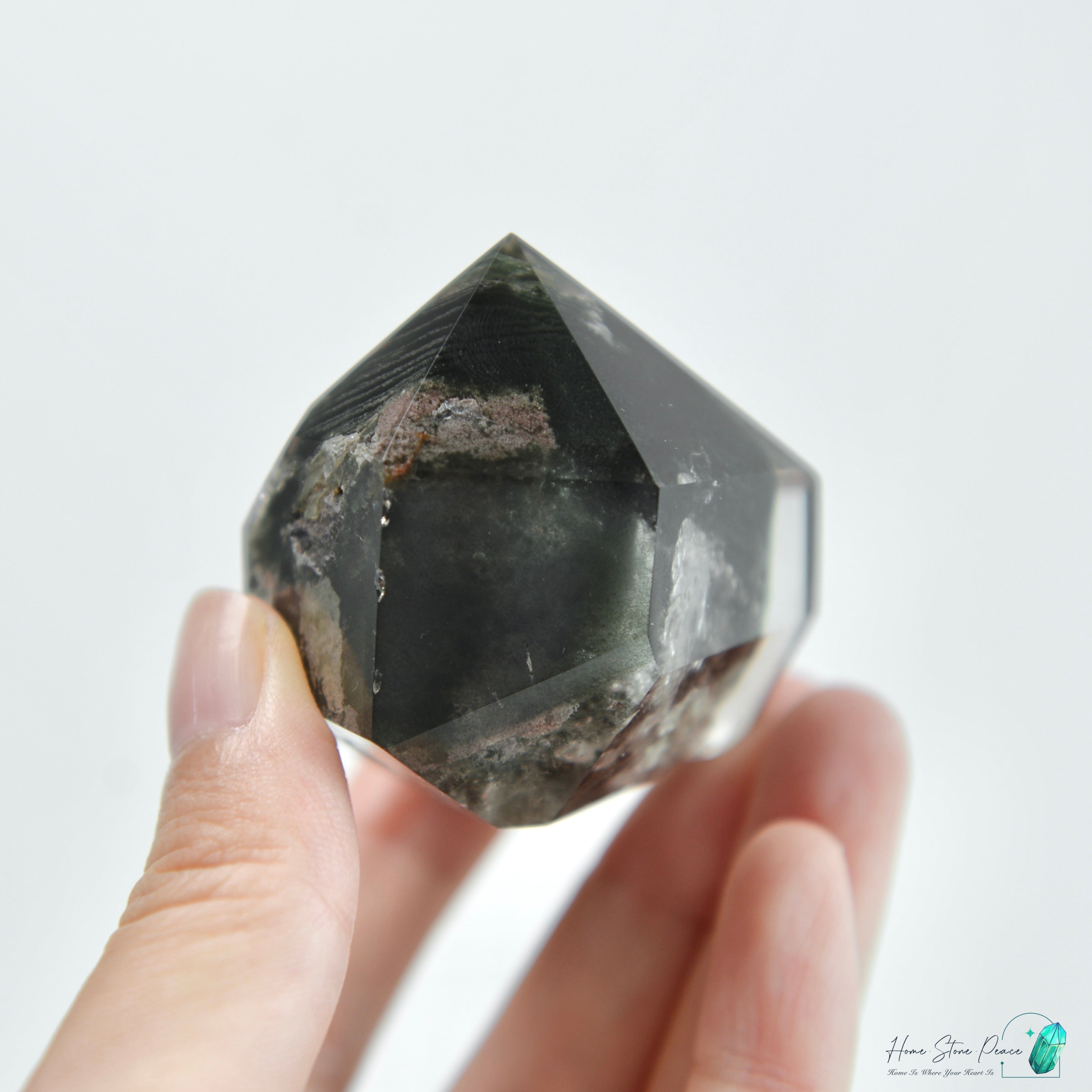 綠幽靈水晶隨形 Green Phantom Quartz Free Form