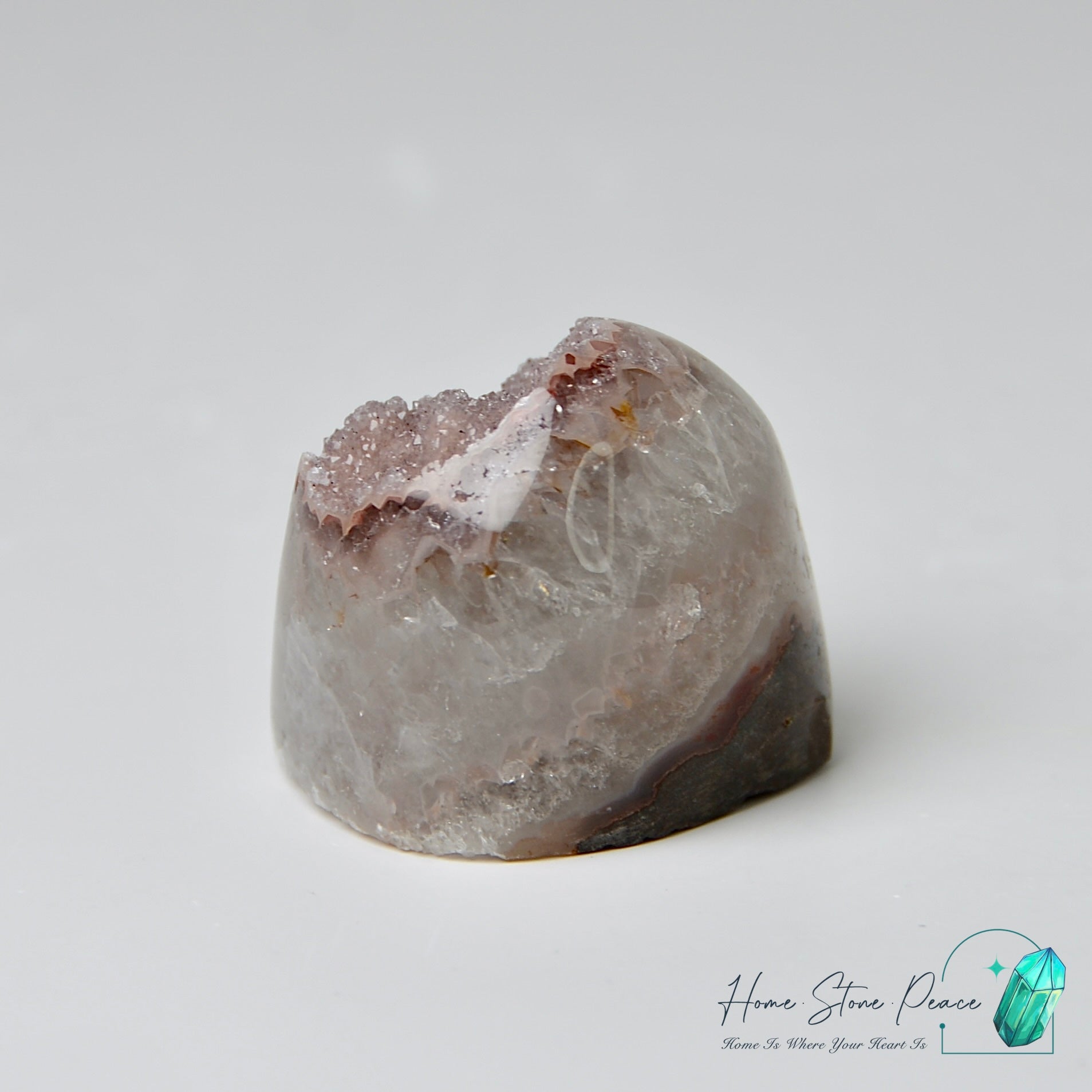 迷你粉紅軟糖水晶 Mini Rose Sugar Amethyst