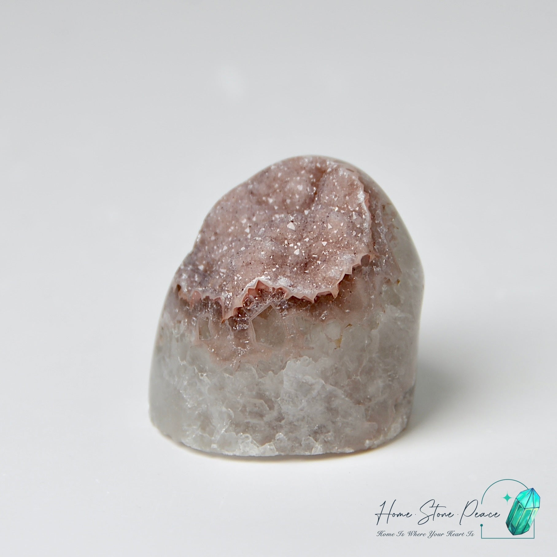 迷你粉紅軟糖水晶 Mini Rose Sugar Amethyst