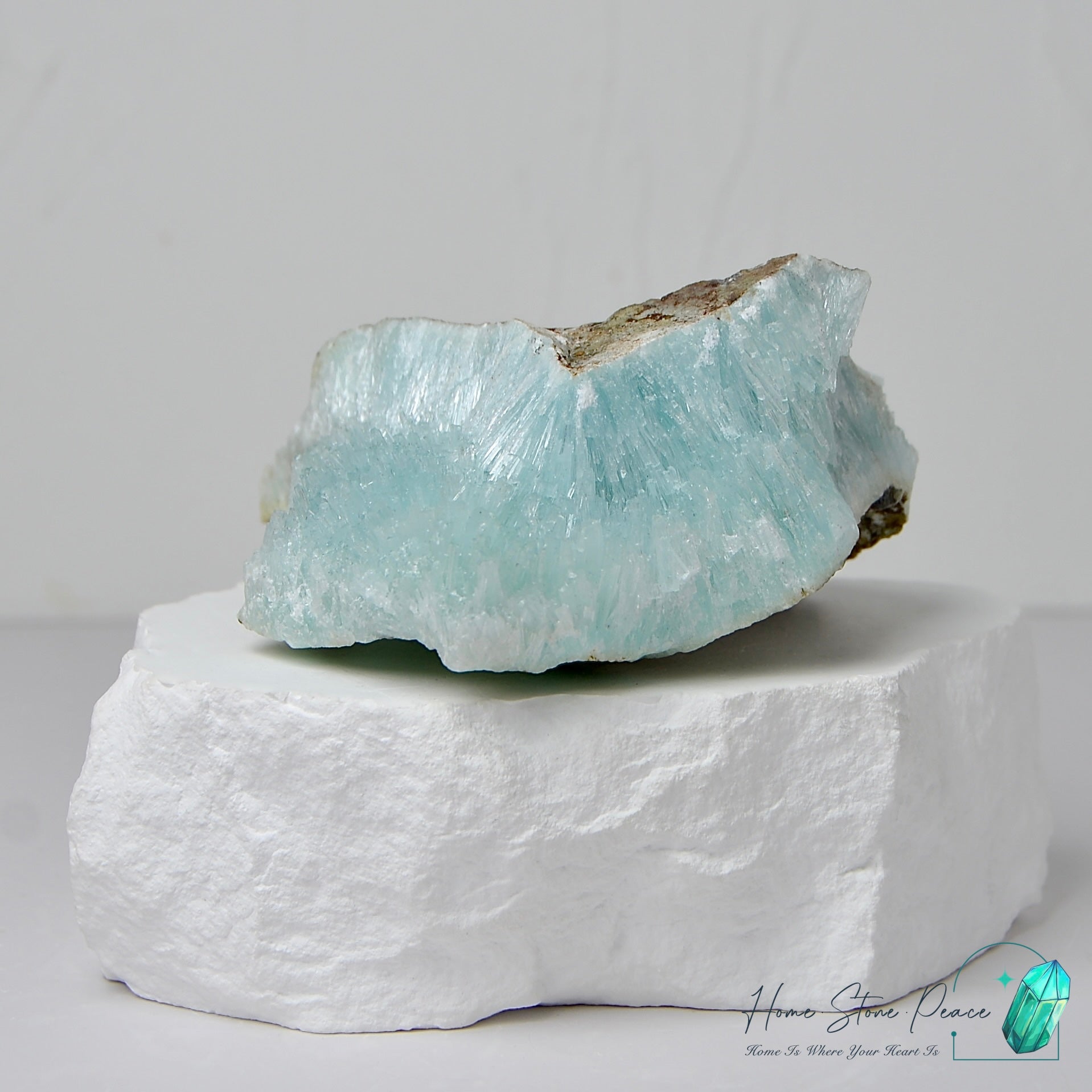 藍霰石 Blue Aragonite Cluster