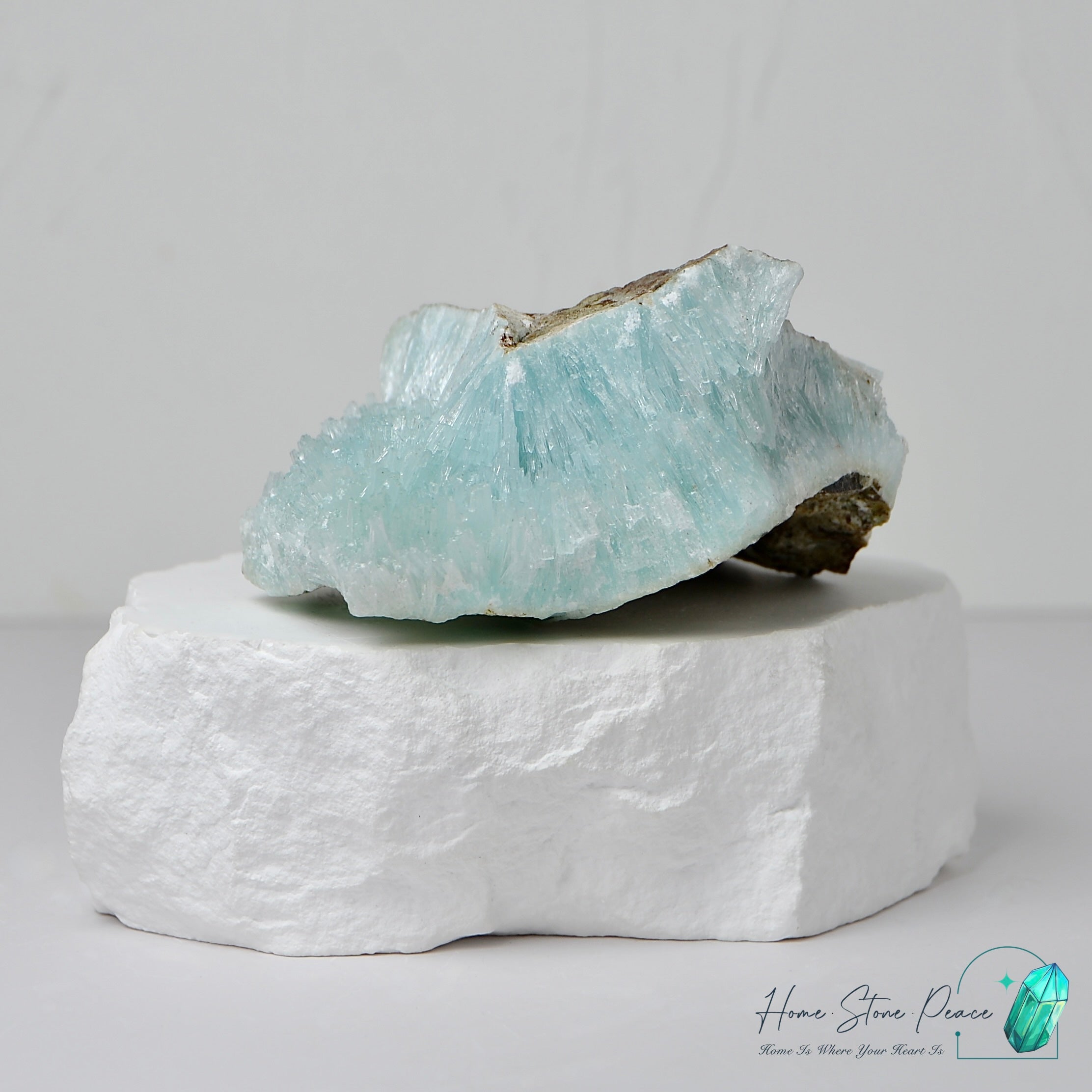 藍霰石 Blue Aragonite Cluster