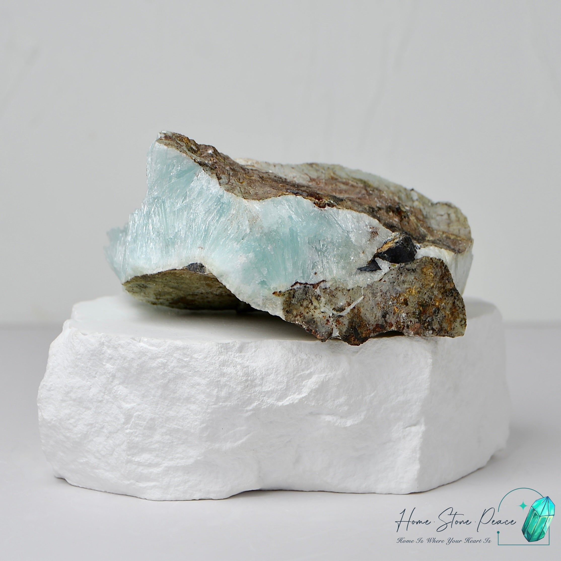 藍霰石 Blue Aragonite Cluster
