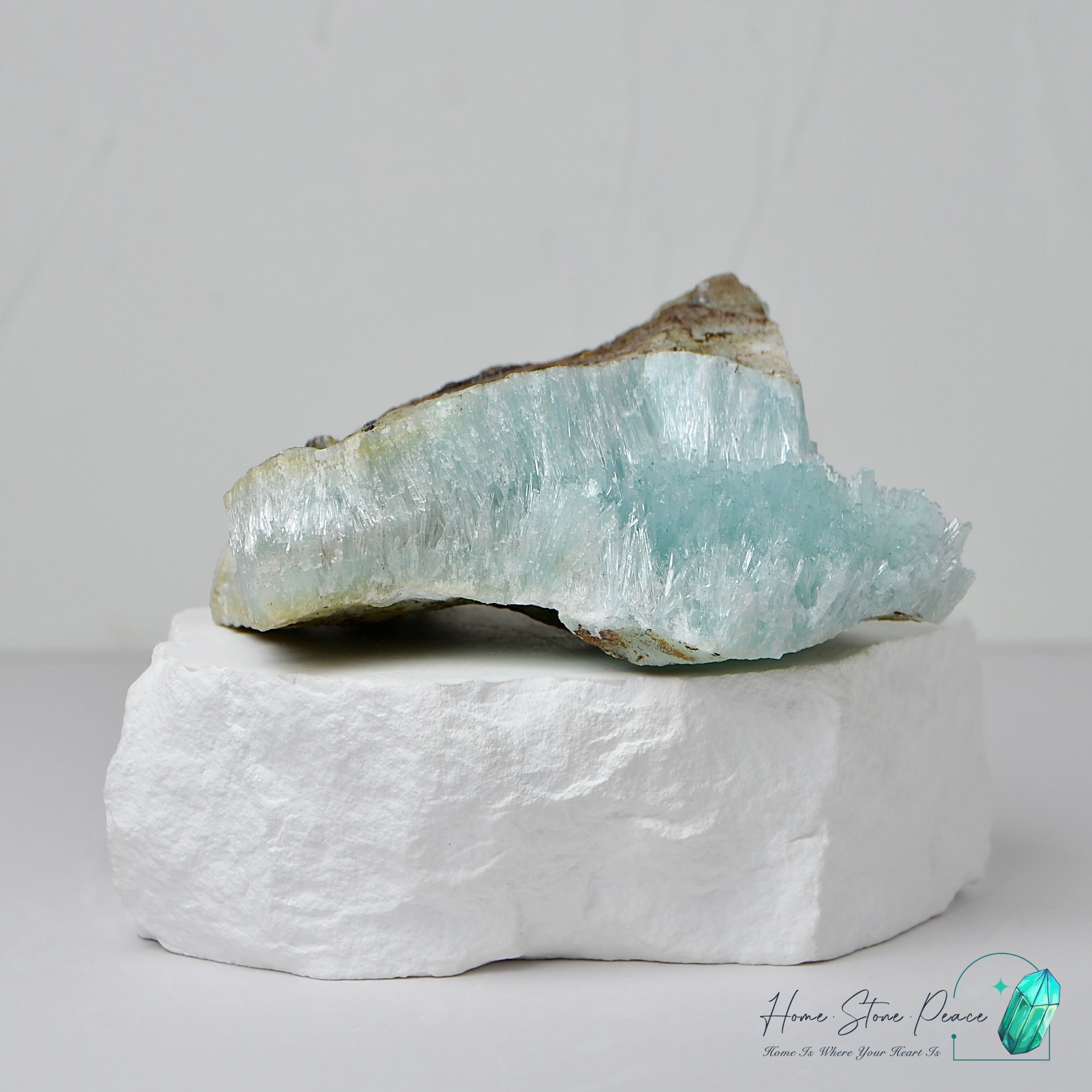 藍霰石 Blue Aragonite Cluster