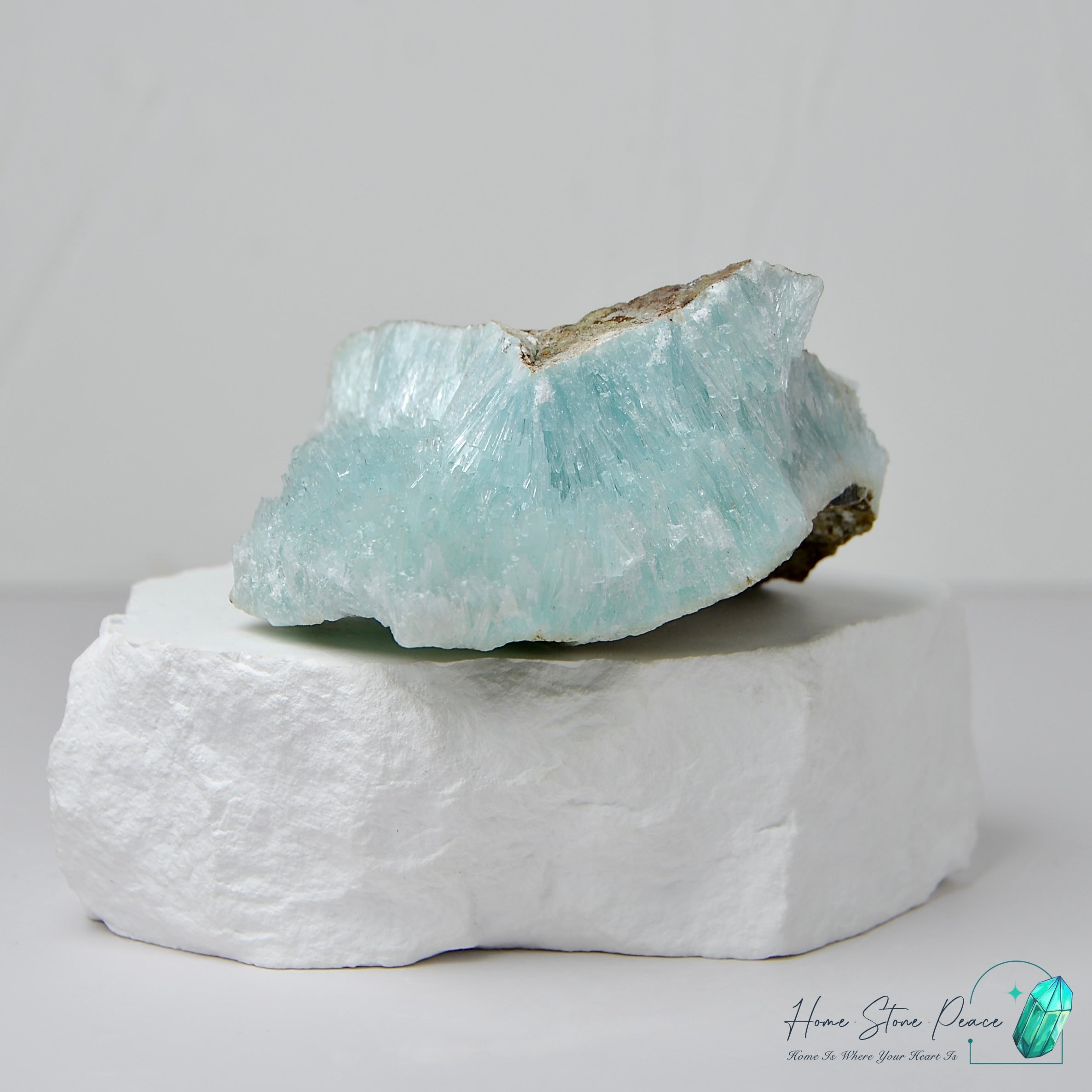 藍霰石 Blue Aragonite Cluster