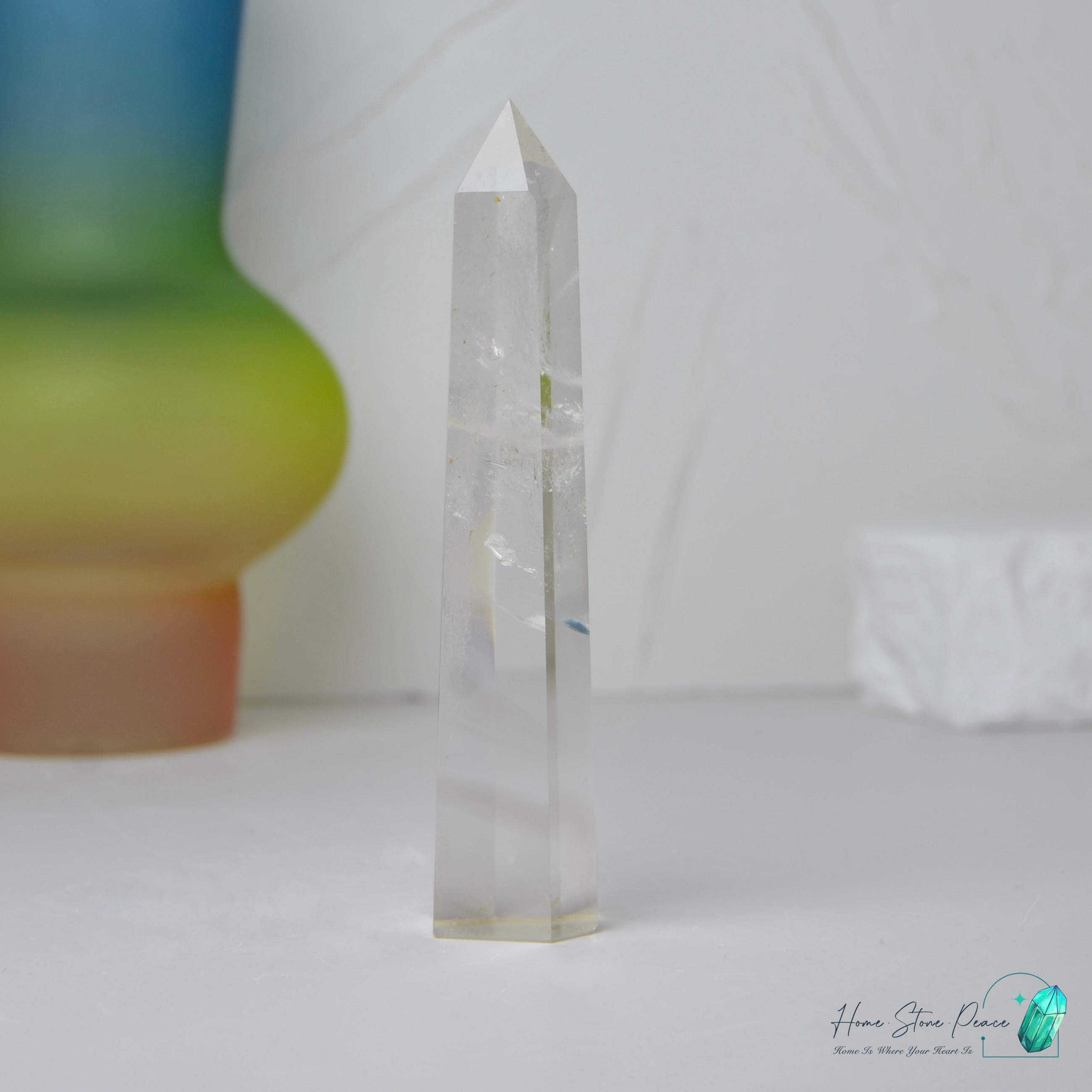 白水晶柱 Clear Quartz Tower
