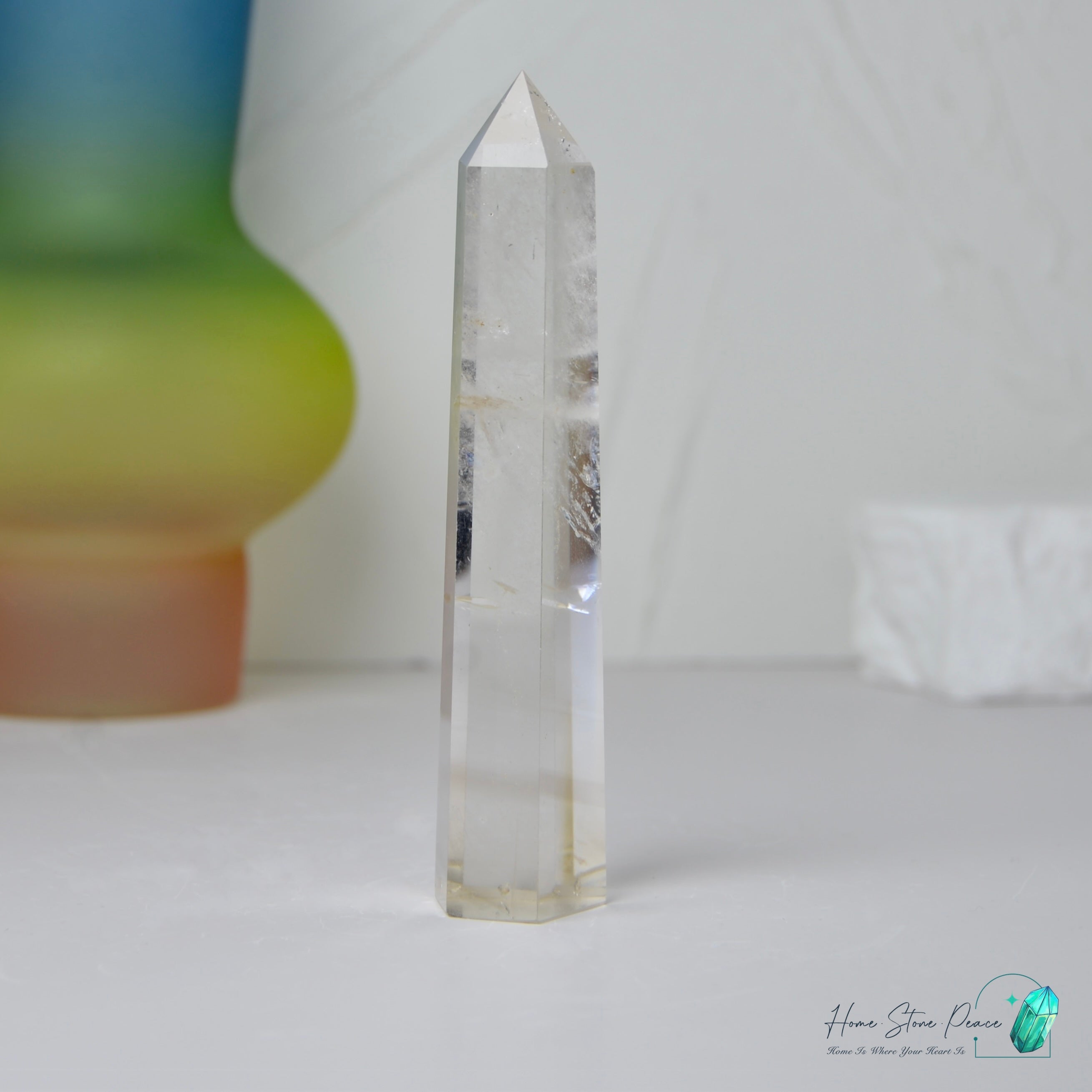 白水晶柱 Clear Quartz Tower