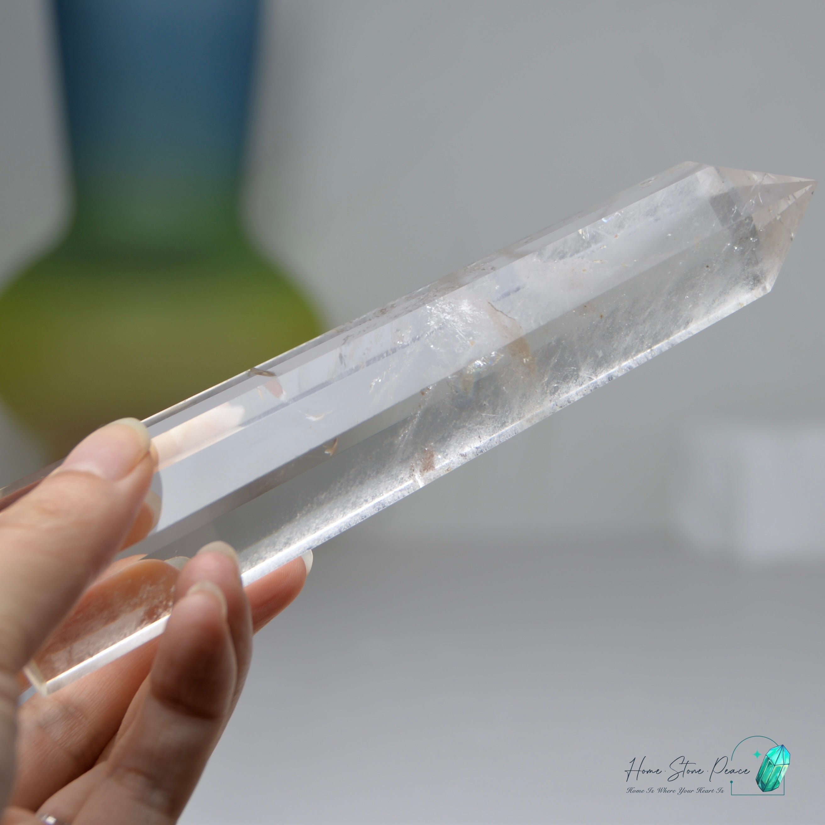 白水晶柱 Clear Quartz Tower