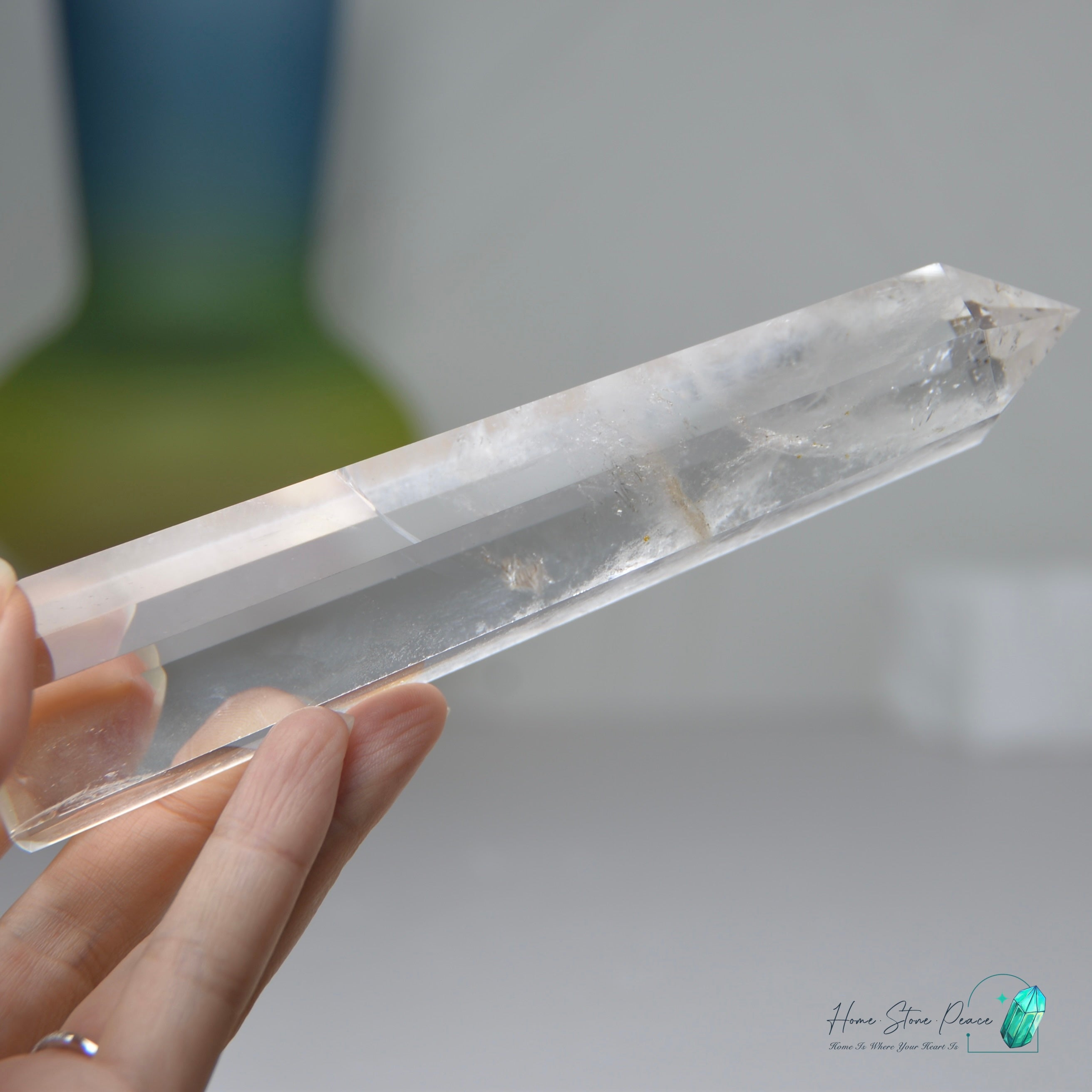 白水晶柱 Clear Quartz Tower