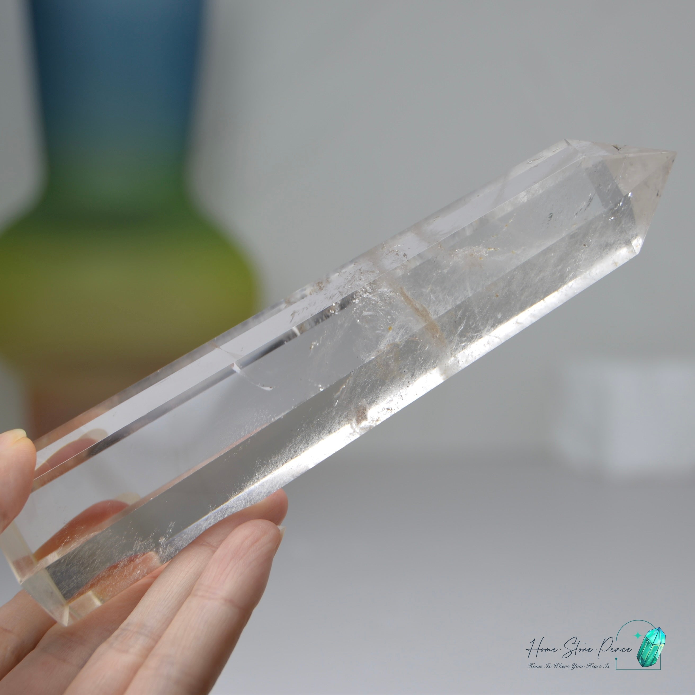 白水晶柱 Clear Quartz Tower