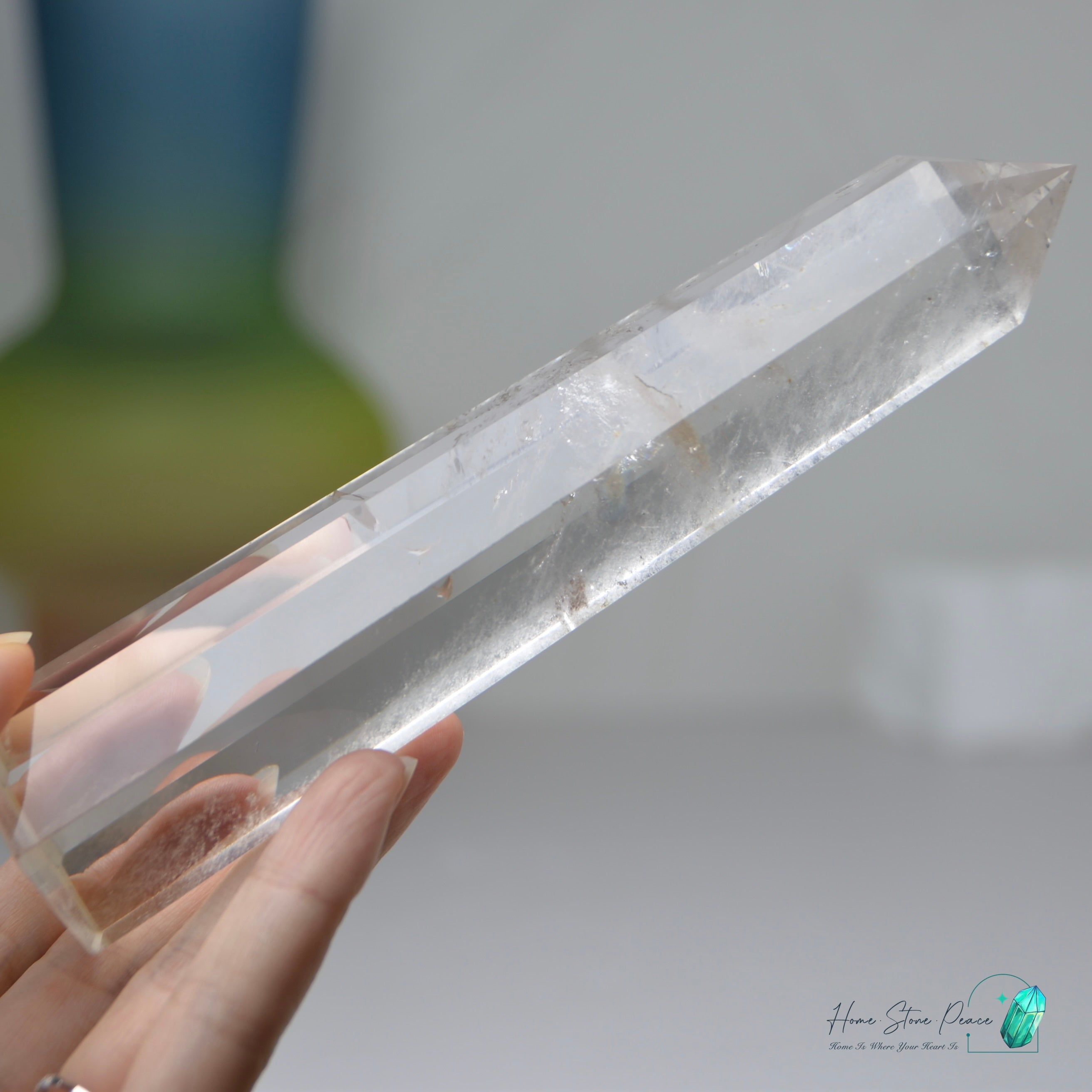 白水晶柱 Clear Quartz Tower