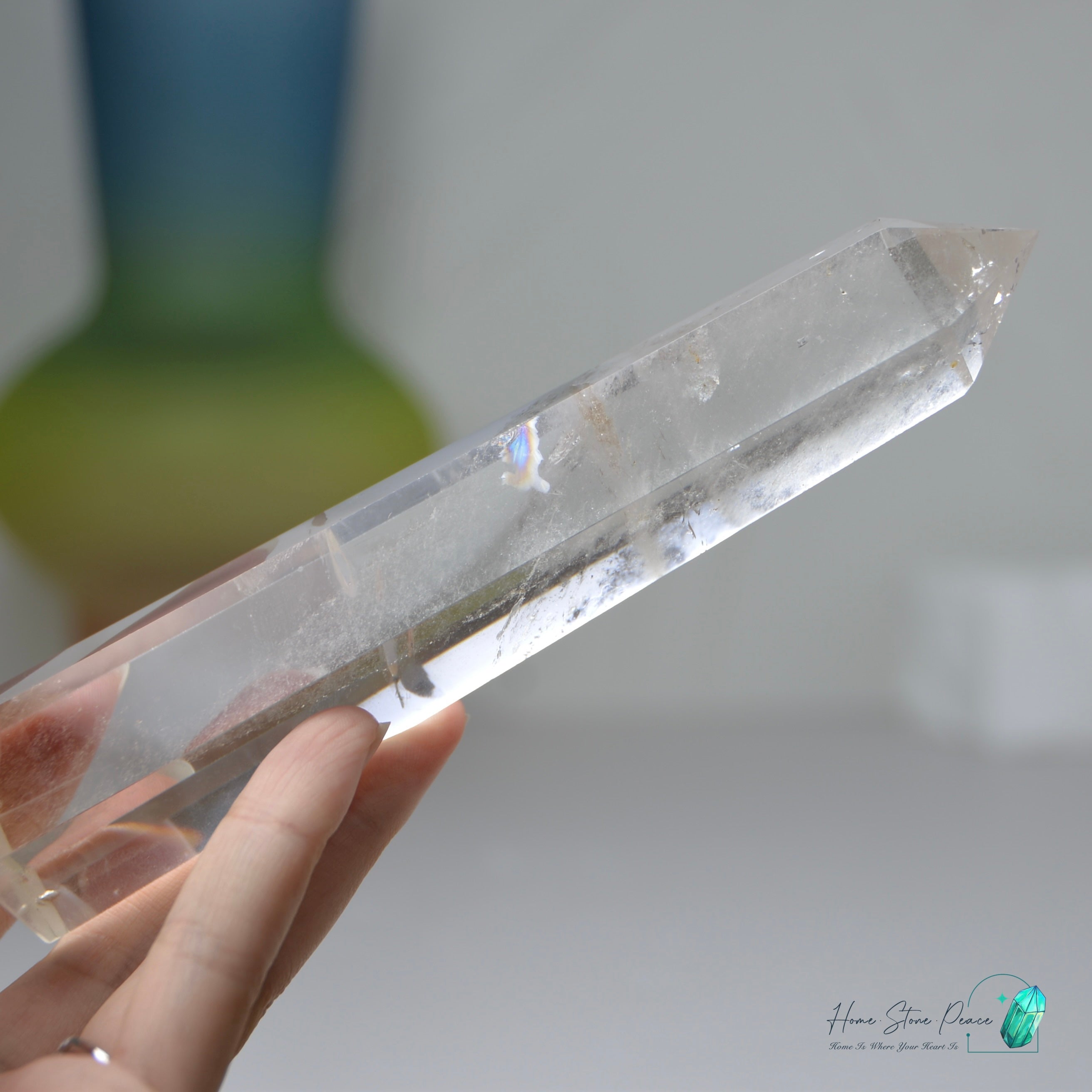 白水晶柱 Clear Quartz Tower
