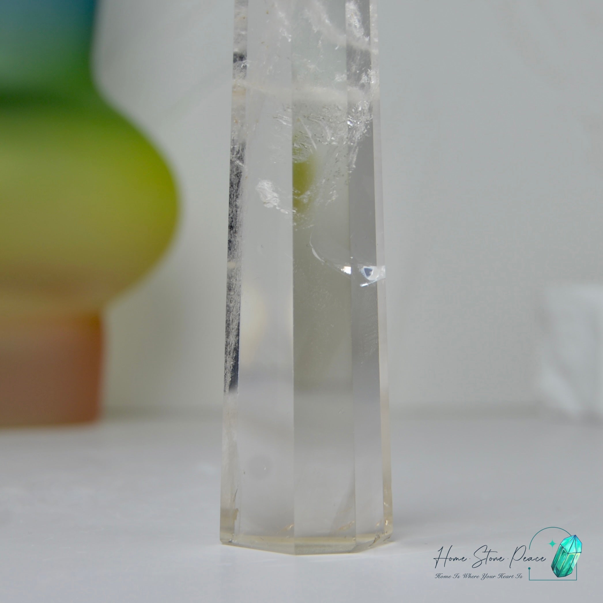 白水晶柱 Clear Quartz Tower