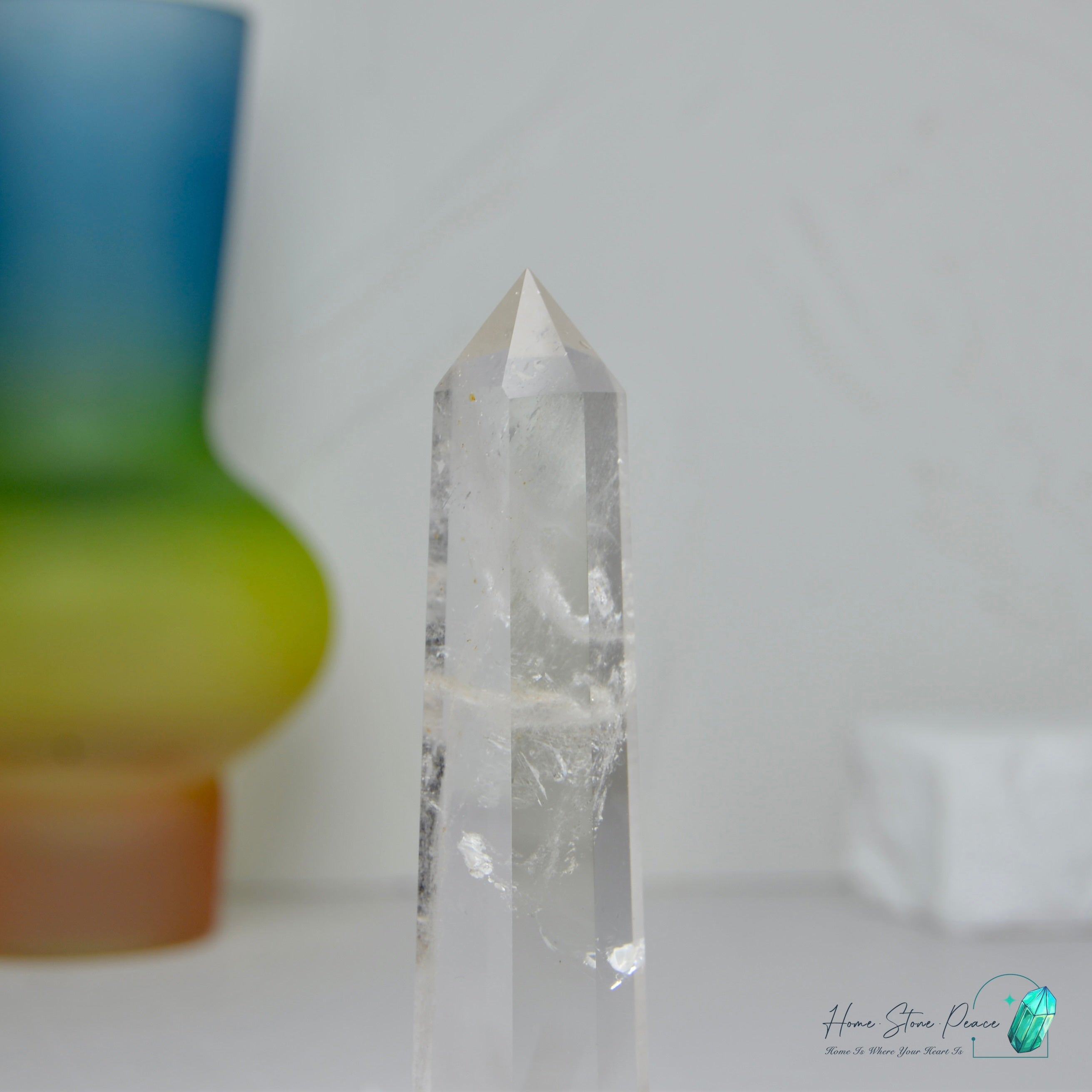 白水晶柱 Clear Quartz Tower