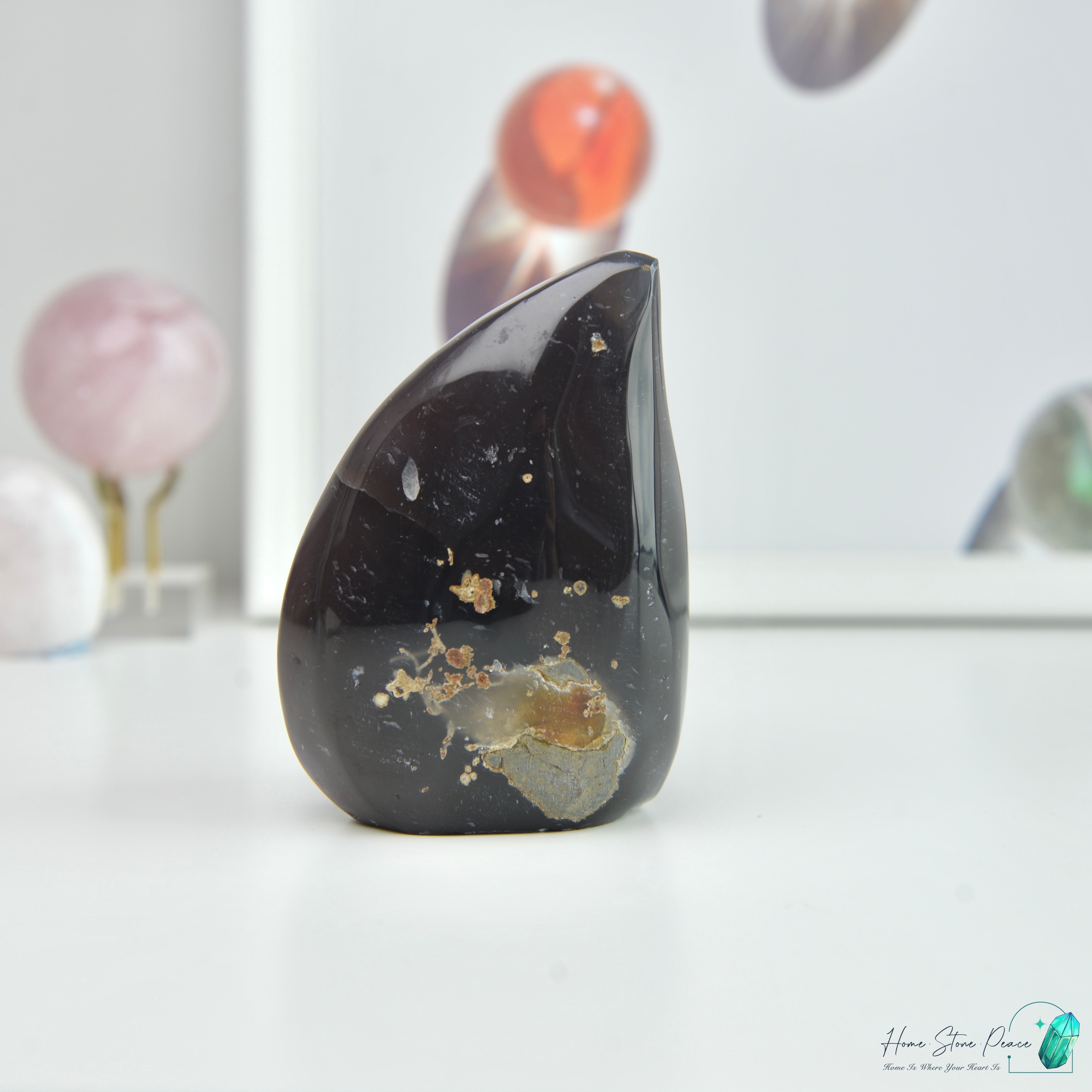 紫水晶瑪瑙火焰 Amethyst Agate Flame