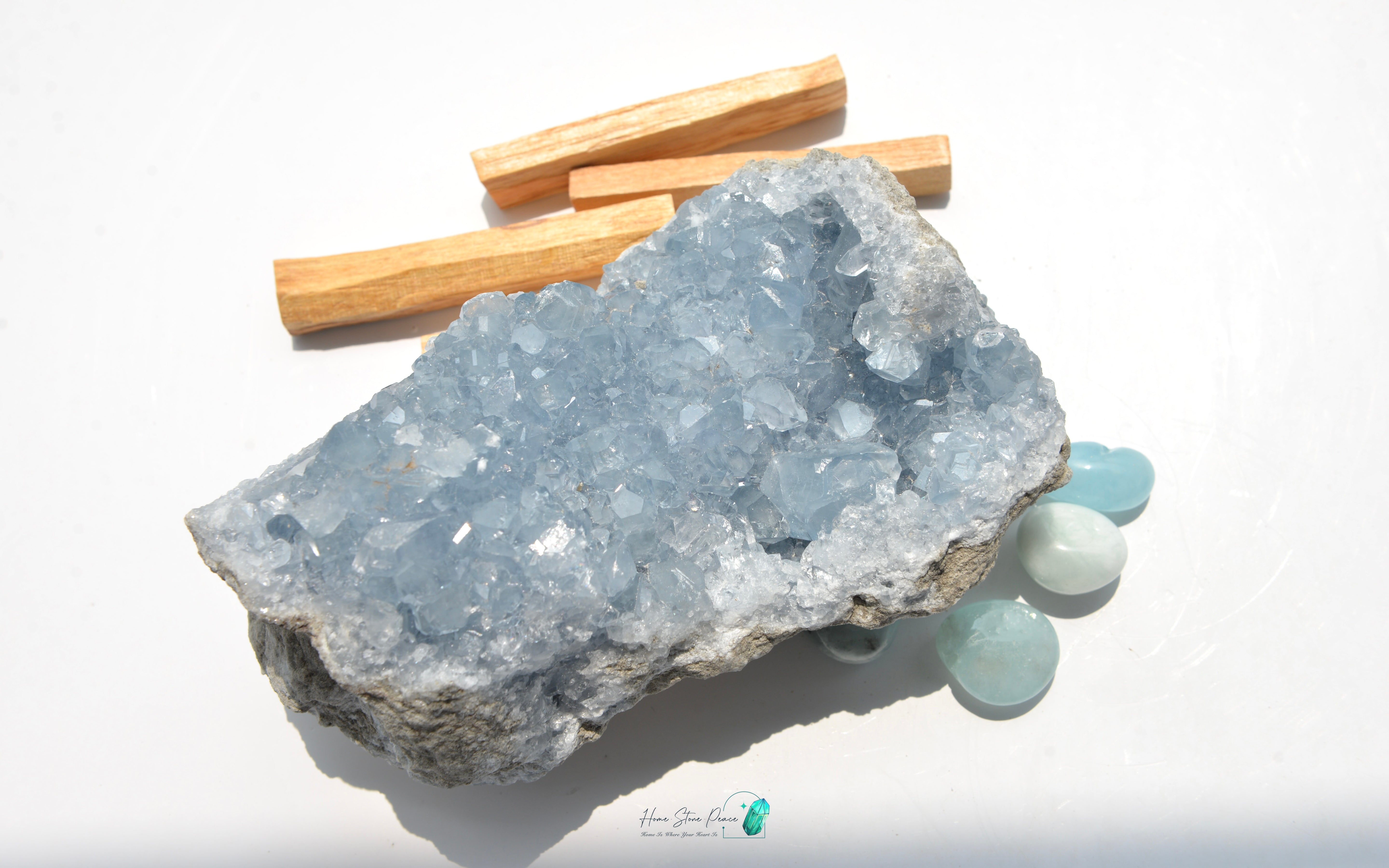 天青石原石(大) Celestite Cluster(Large)