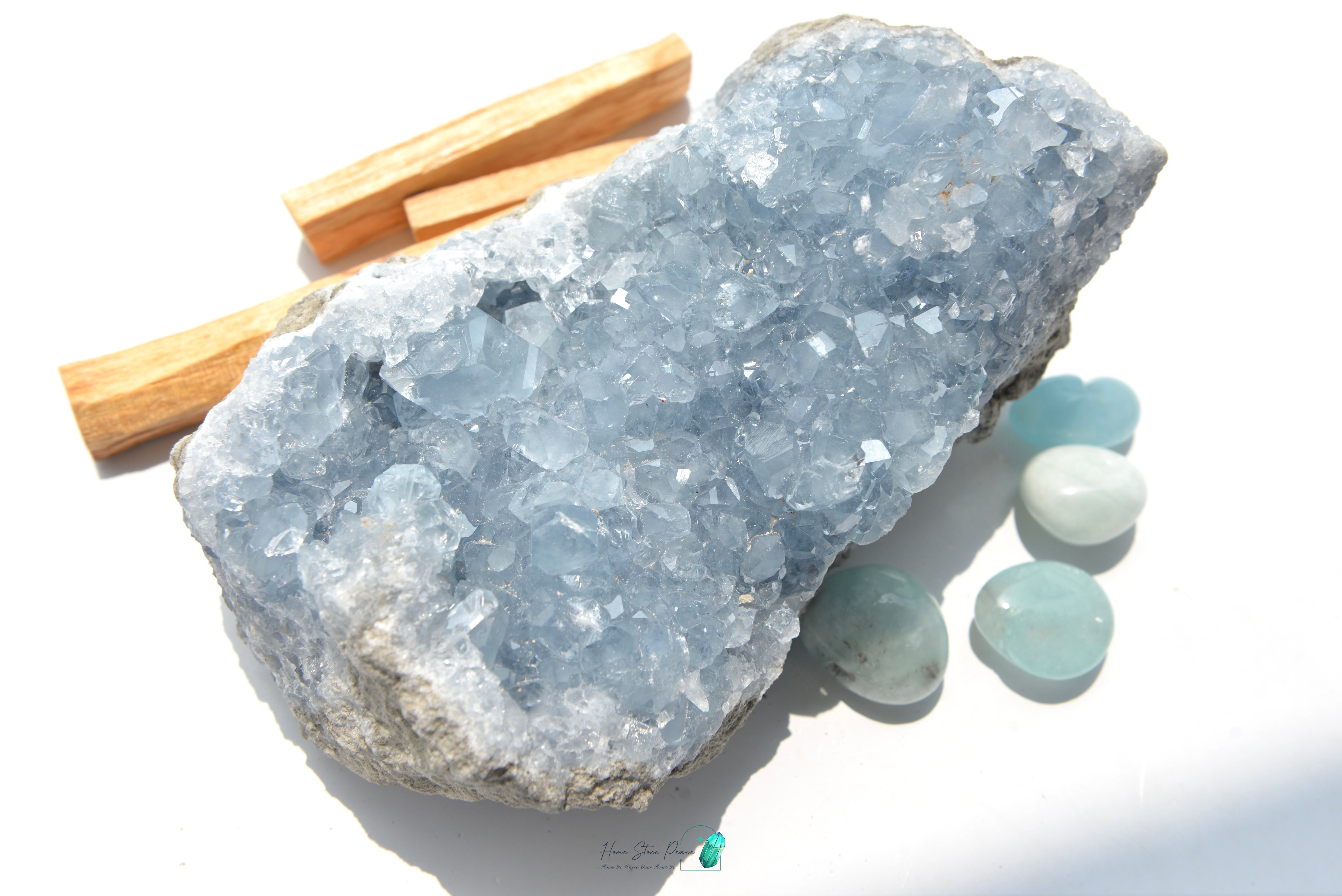 天青石原石(大) Celestite Cluster(Large)