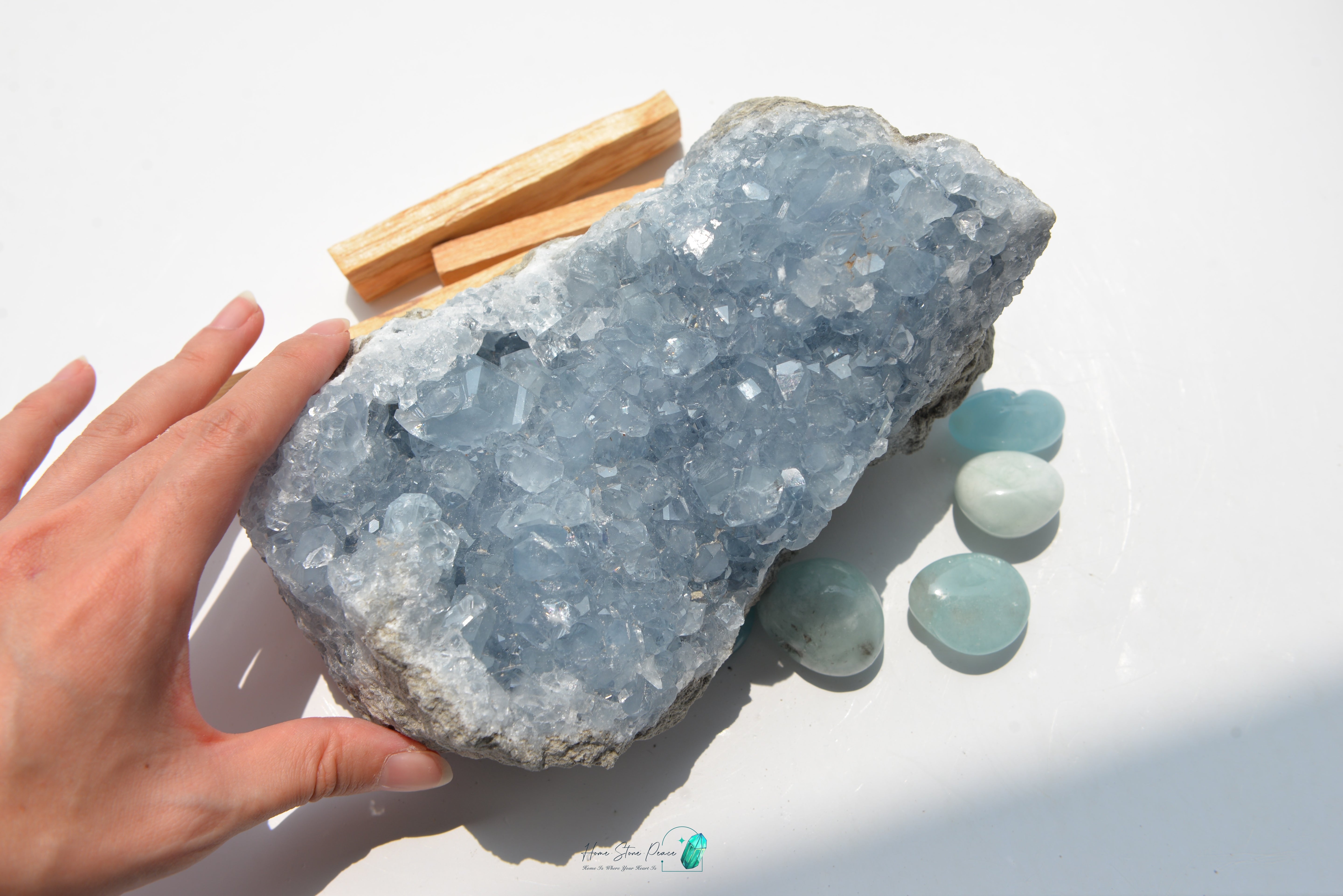 天青石原石(大) Celestite Cluster(Large)