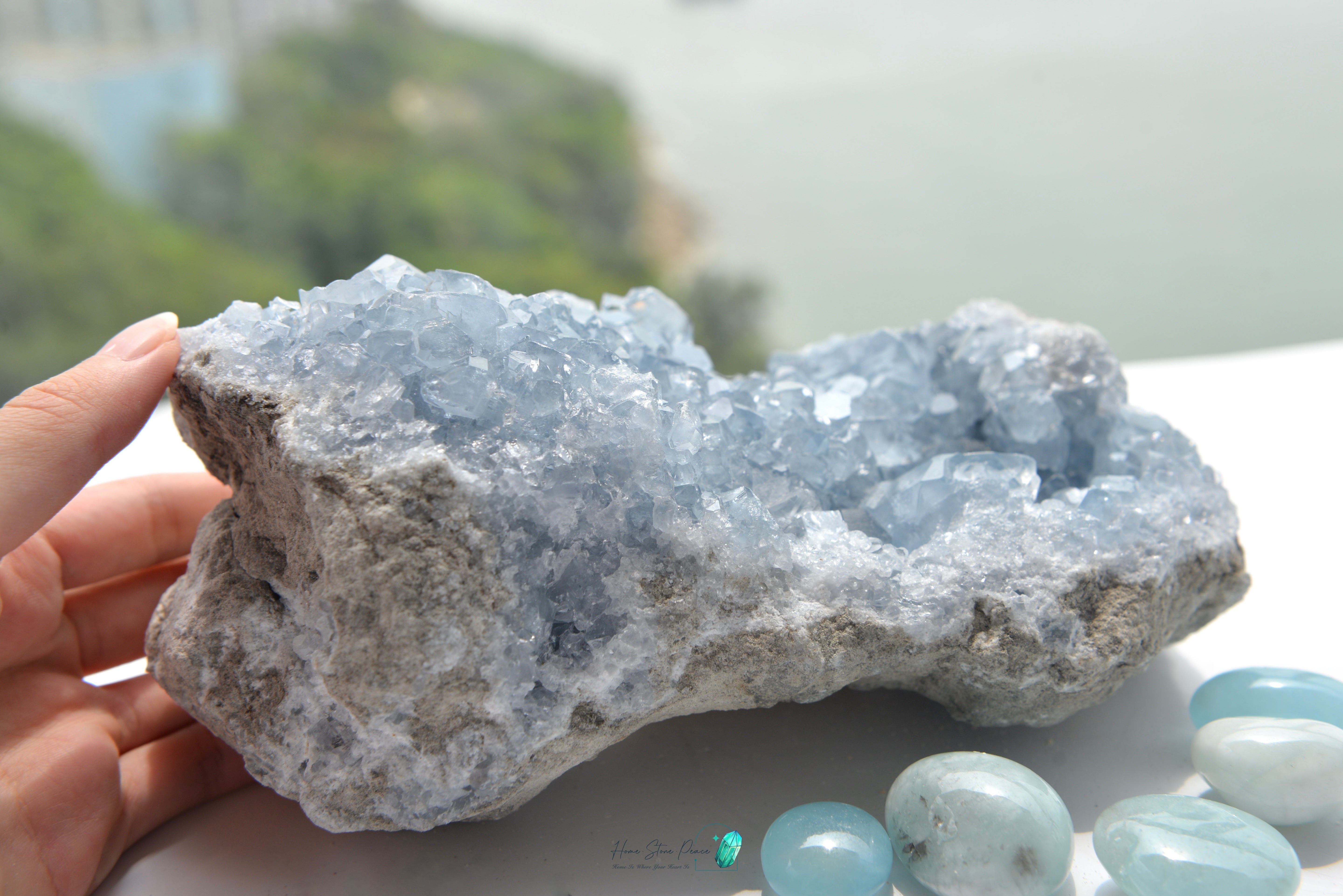 天青石原石(大) Celestite Cluster(Large)