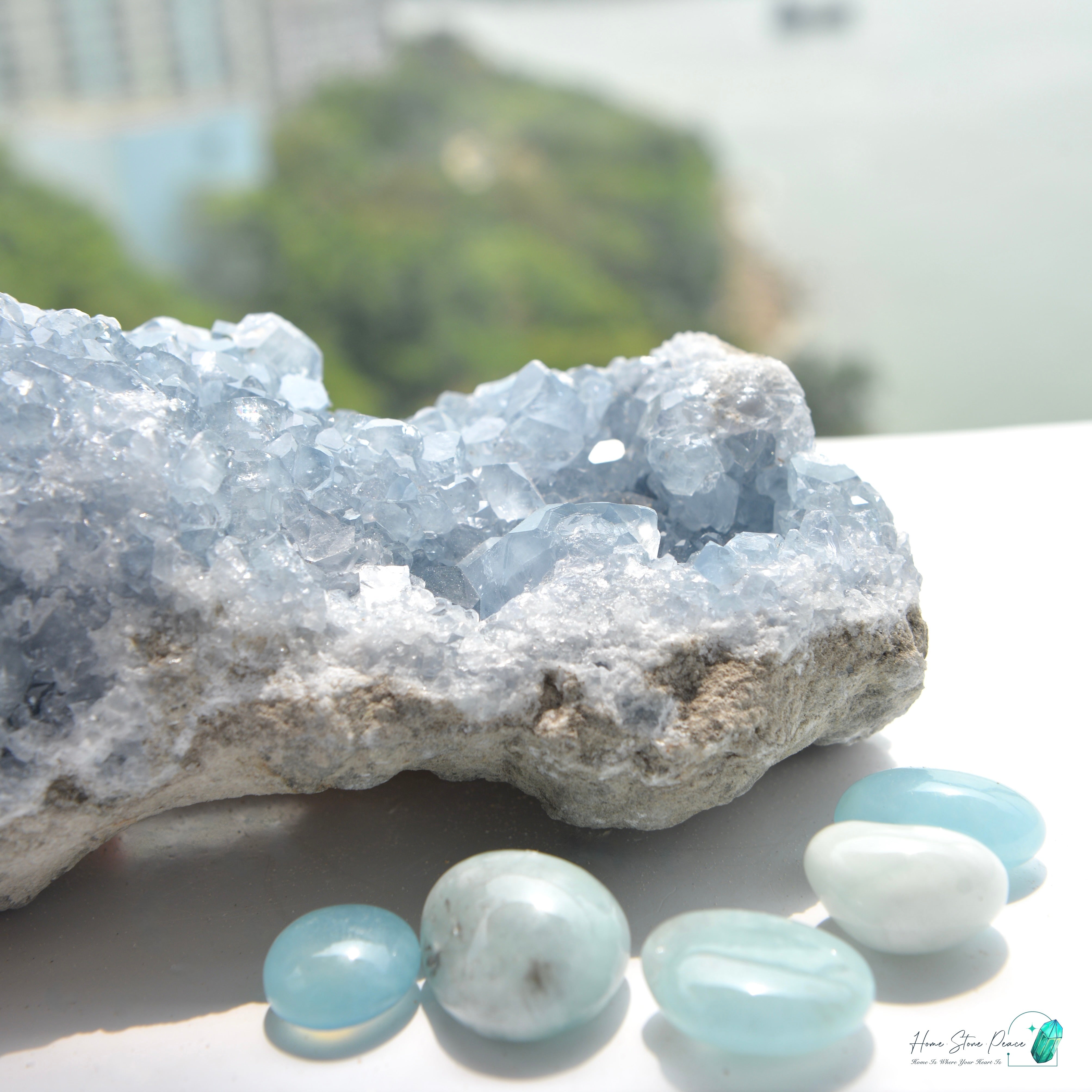 天青石原石(大) Celestite Cluster(Large)