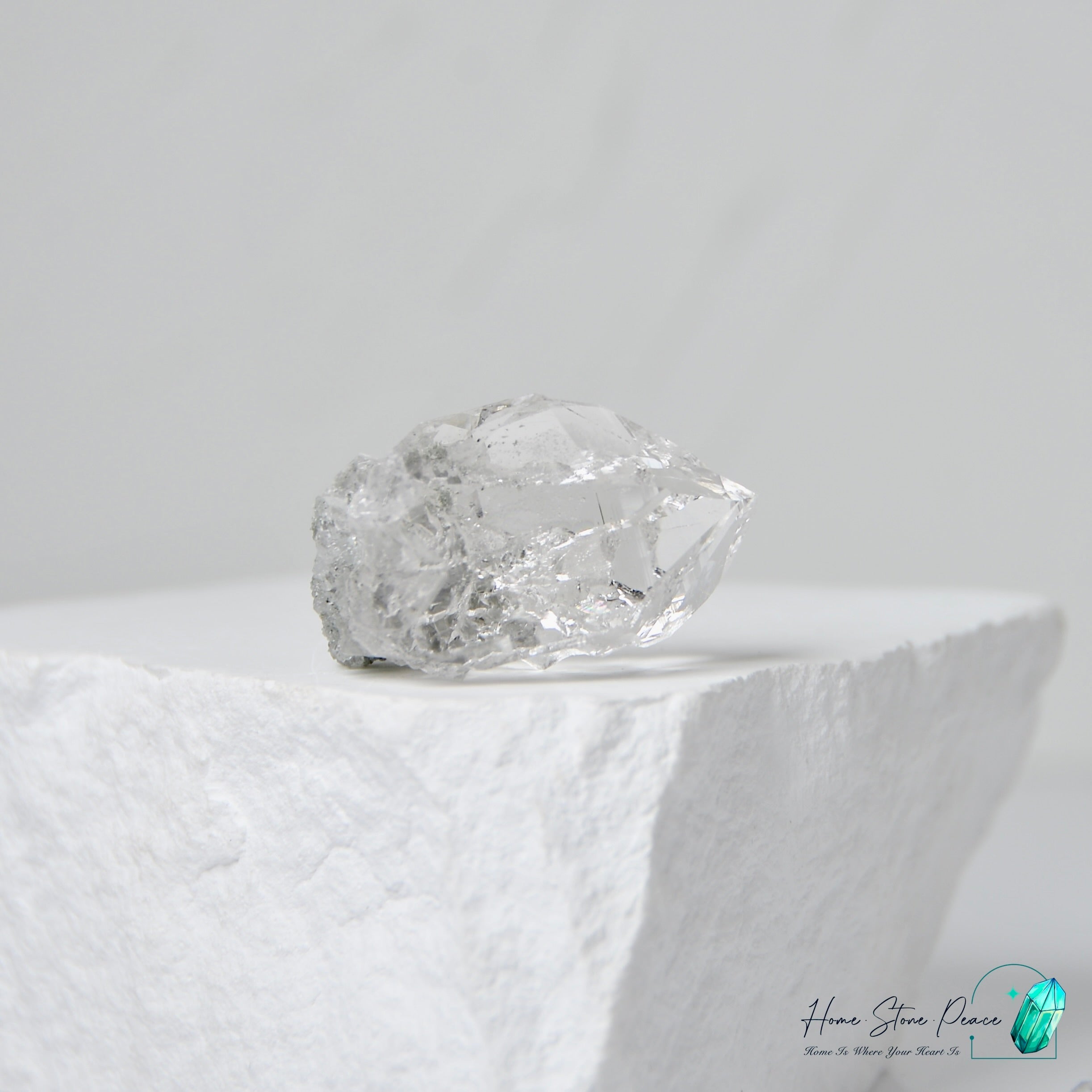 喜馬拉雅山綠幽靈共生水晶 Himalayan Quartz with Green Phantom (Chlorite)