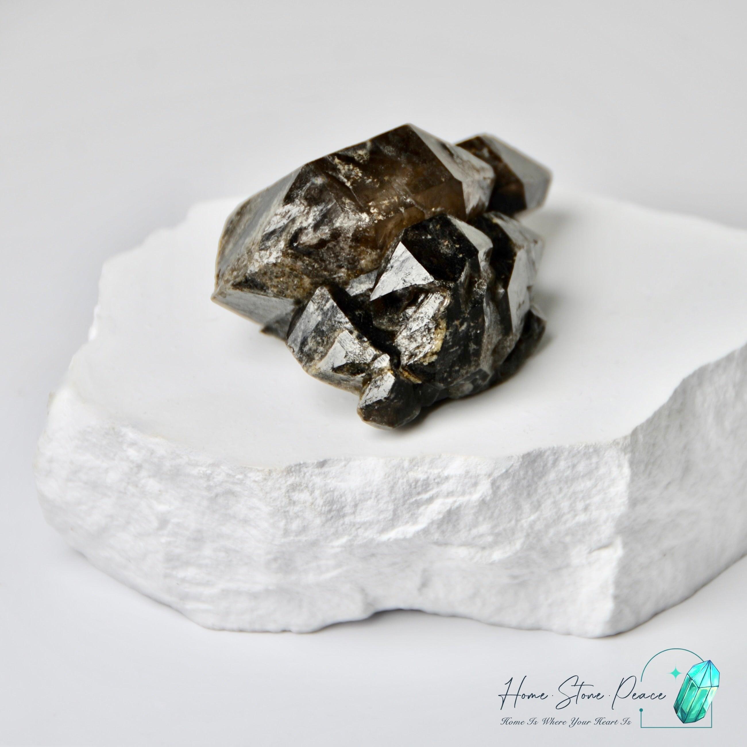 津巴布韋骨幹茶晶原石 Zimbabwe Skeletal Smoky Quartz