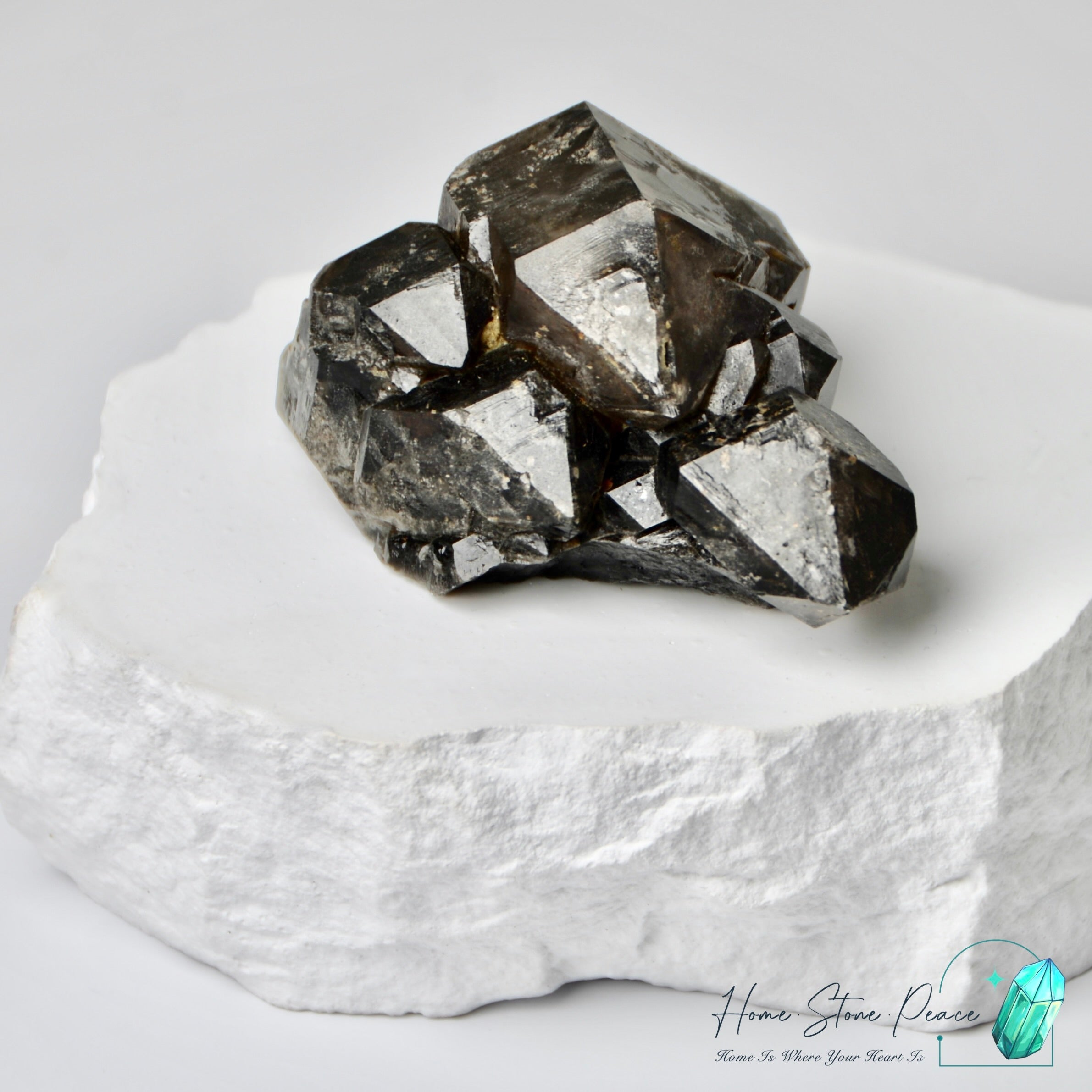 津巴布韋骨幹茶晶原石 Zimbabwe Skeletal Smoky Quartz