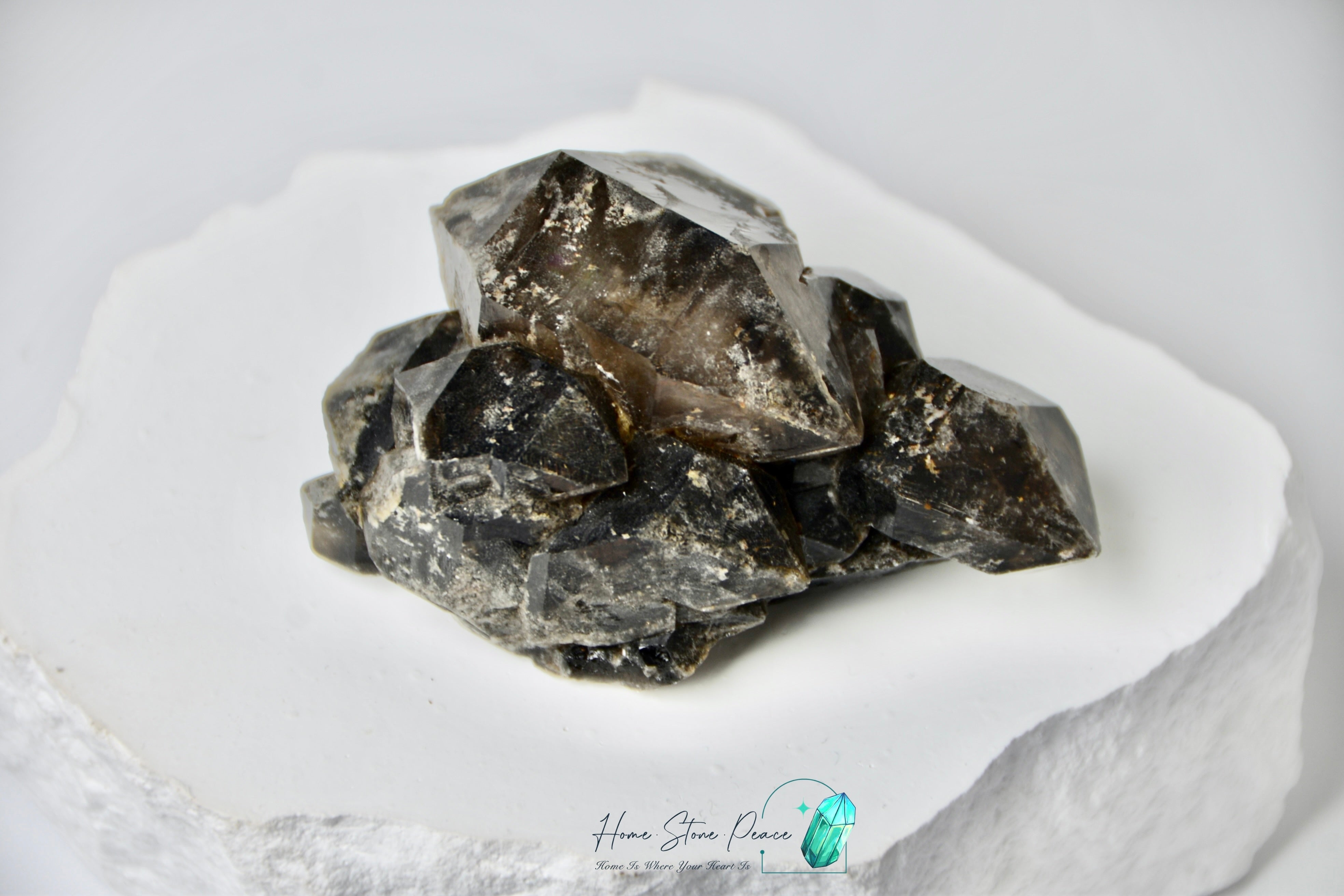 津巴布韋骨幹茶晶原石 Zimbabwe Skeletal Smoky Quartz