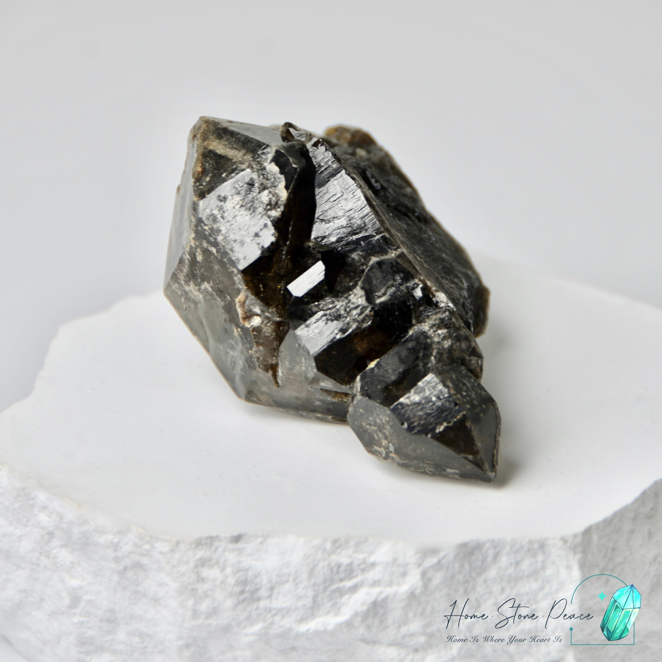 津巴布韋骨幹茶晶原石 Zimbabwe Skeletal Smoky Quartz