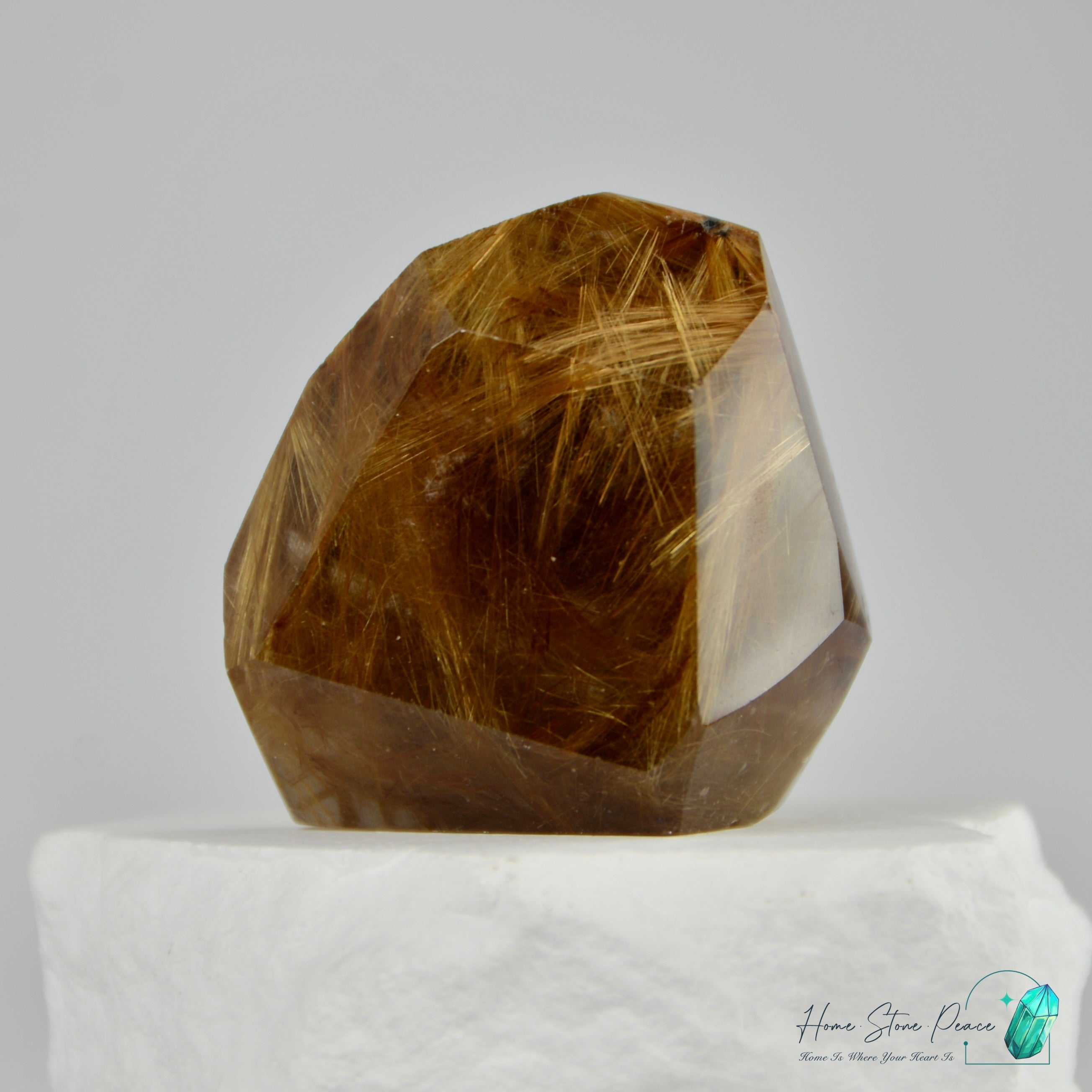 極品巴西金鈦晶隨形 Premium Brazilian Gold Rutilated Quartz Free Form