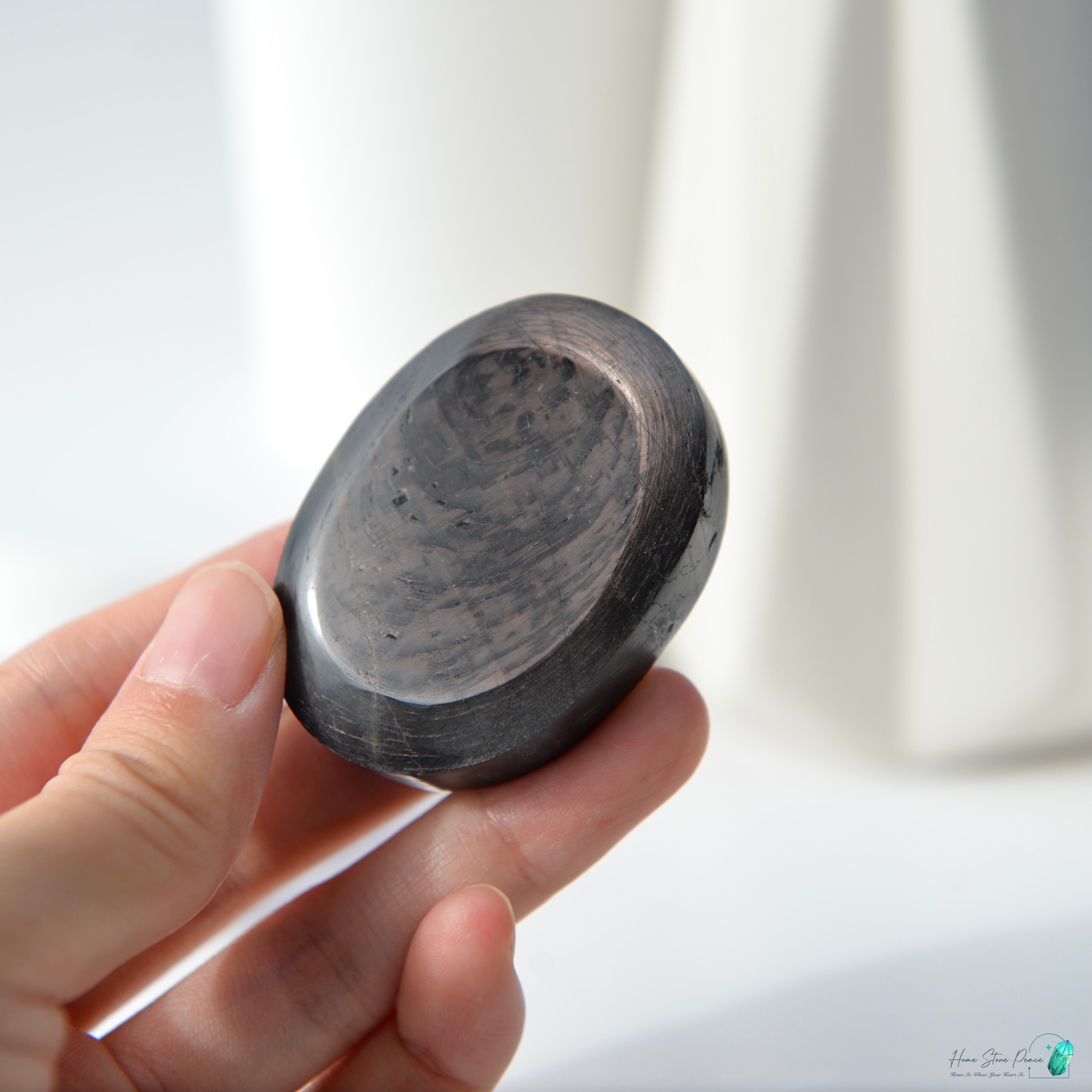 蘇輝石(金運石)手握石 Hypersthene Palm Stone