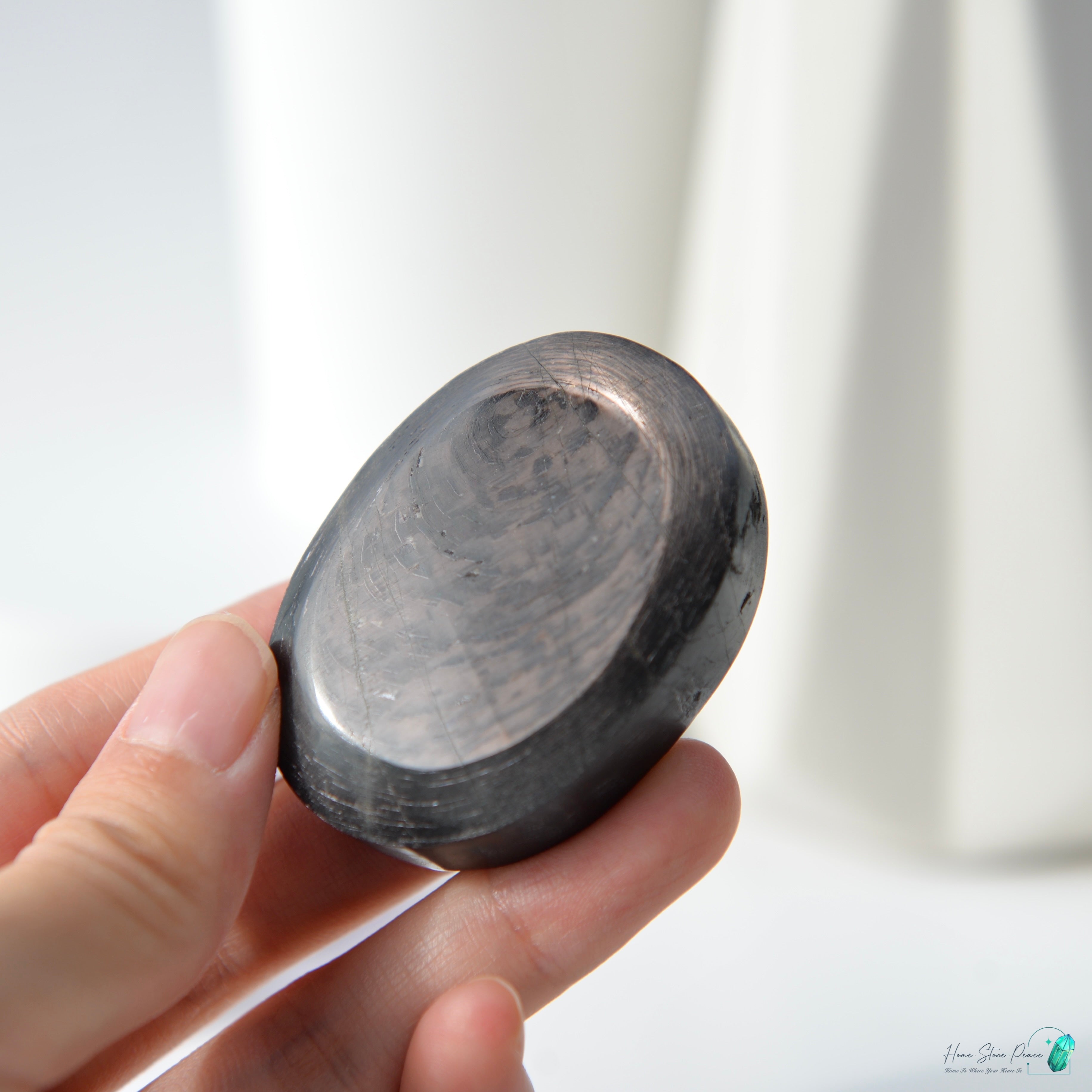 蘇輝石(金運石)手握石 Hypersthene Palm Stone