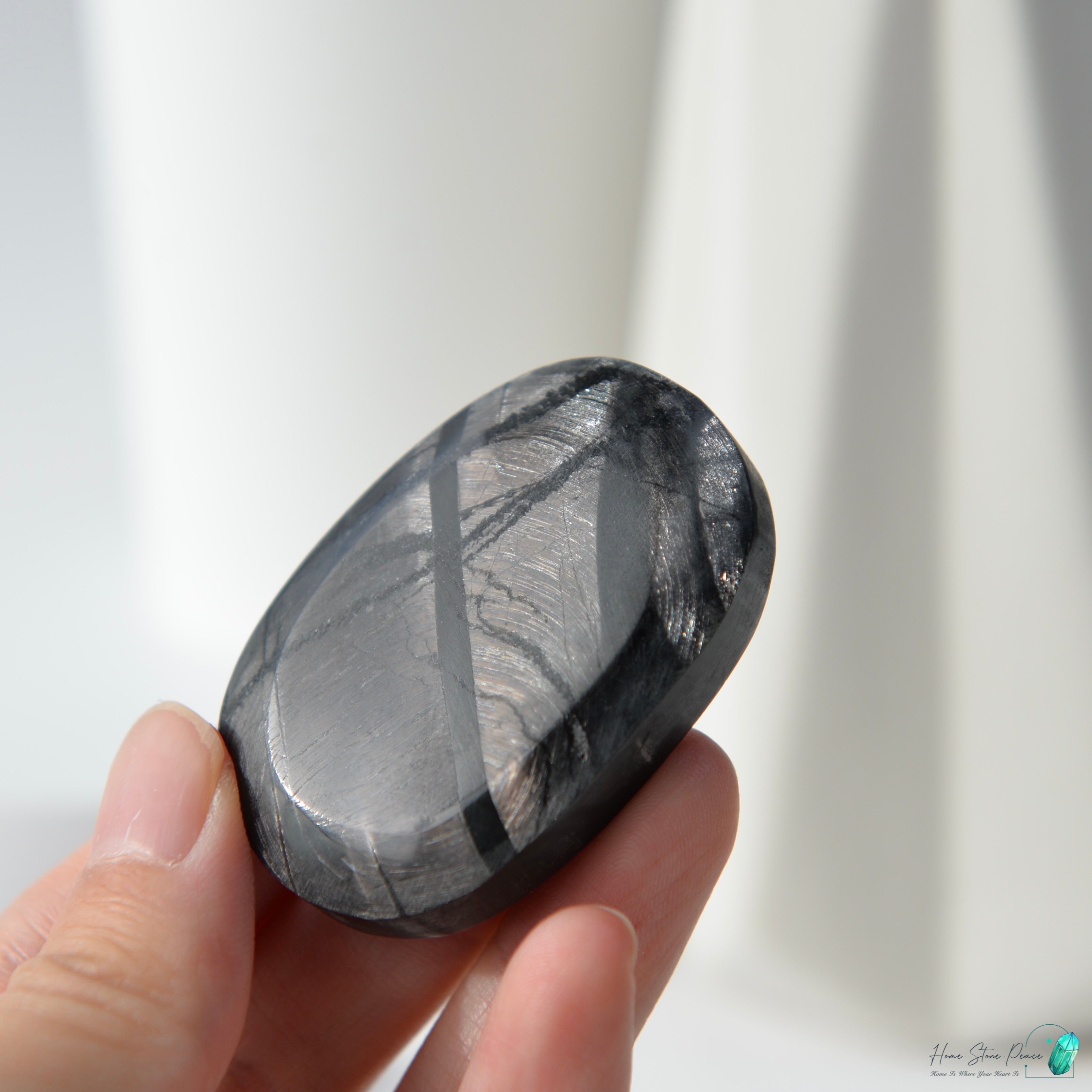 蘇輝石(金運石)手握石 Hypersthene Palm Stone